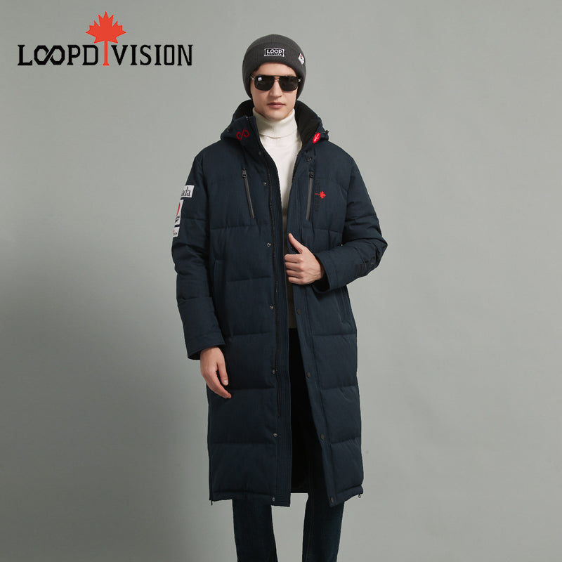 Steven Men’s Long Parka for Extreme Weather Protection