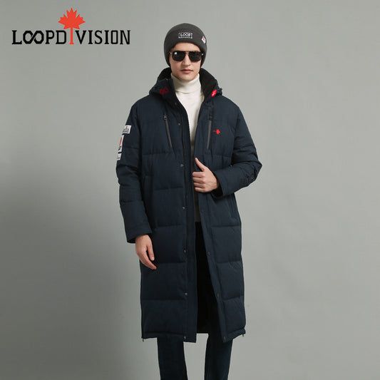 Steven Men’s Long Parka for Extreme Weather Protection