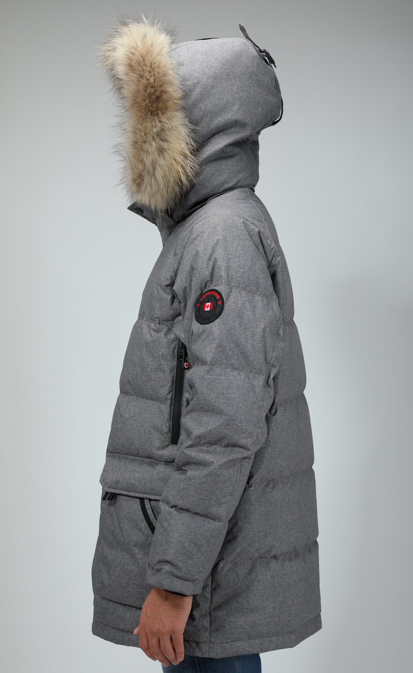 Jackson Men Insulated Jacket Mix Grey