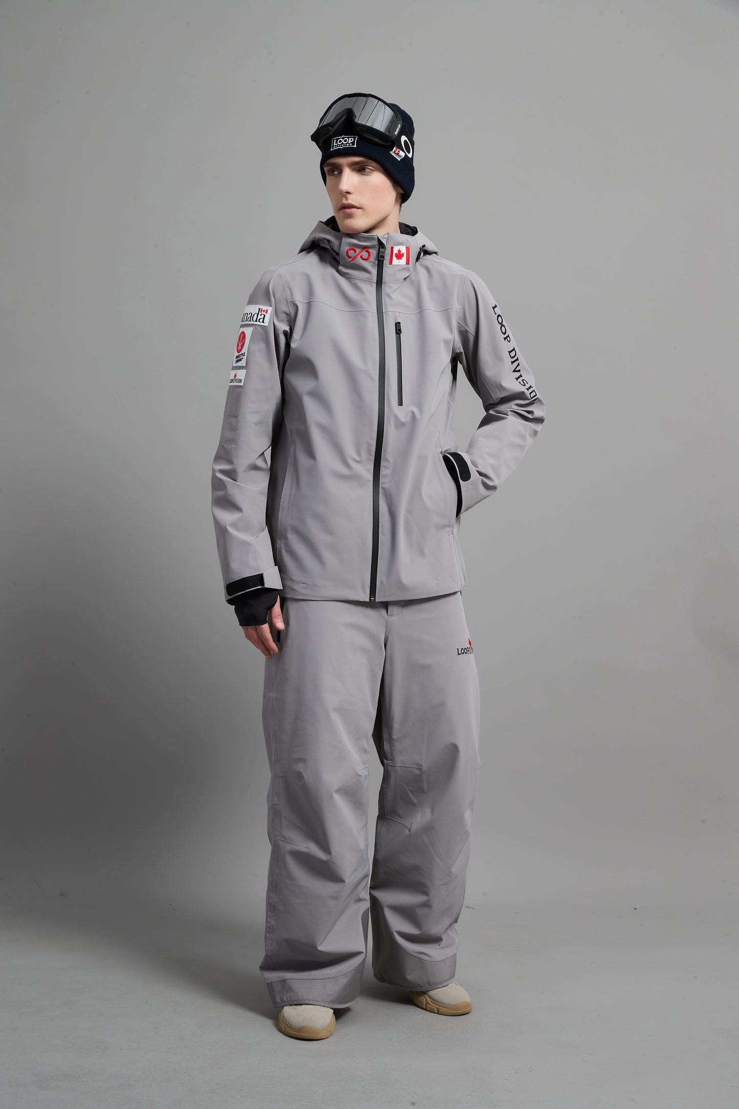 LEO Men Limited Edition Ski Jacket-Freestyle Canada World Cup Competition Jacket