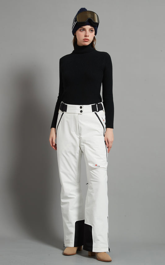 Whistler-F Lady Ski Pant Insulated 3L Dermizax 20K White