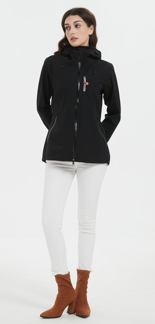 Veste Soft Shell Maya Lady 2,5 L Noir