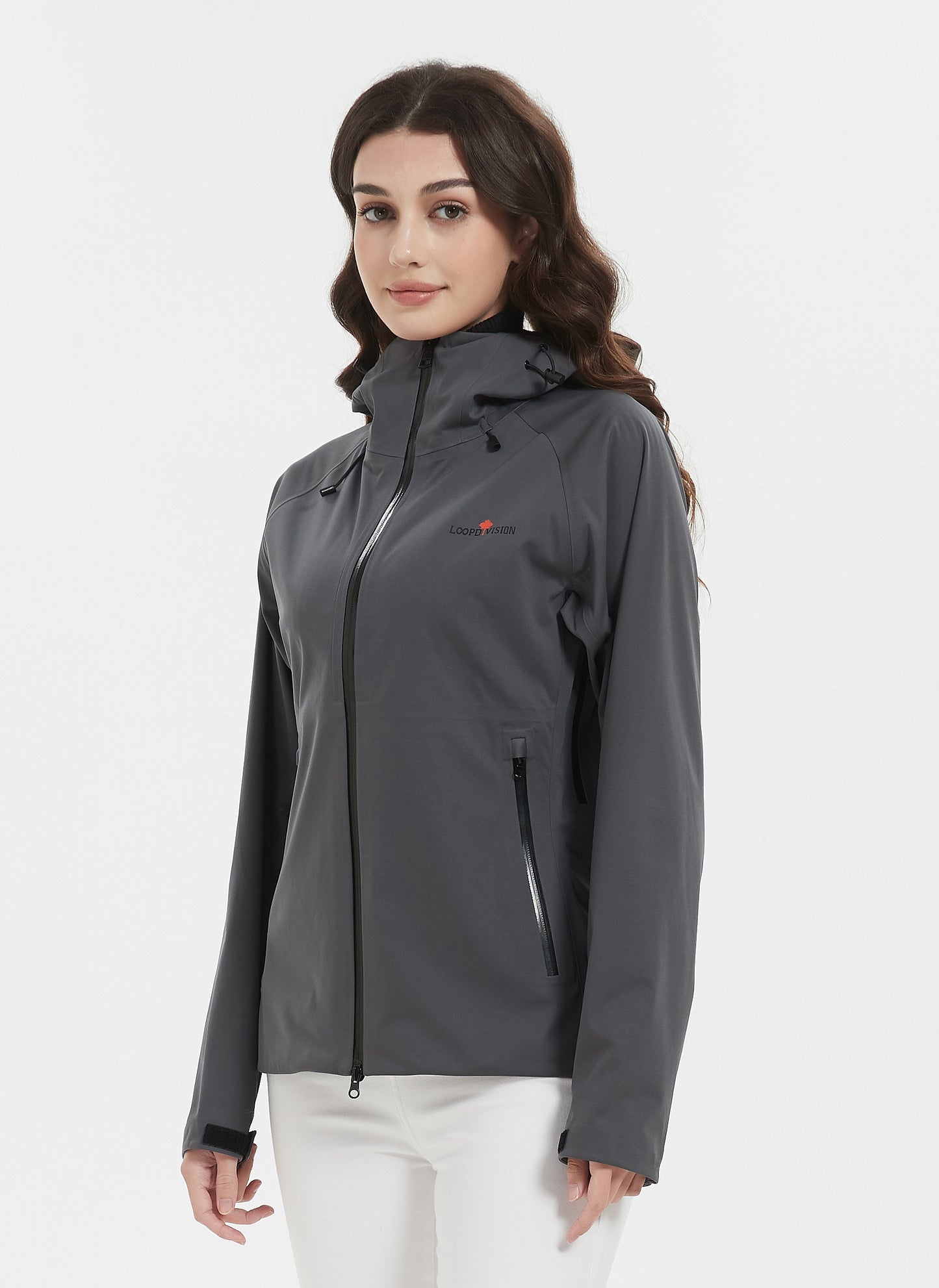 Nan-F Lady Knit Veste 3L Gris