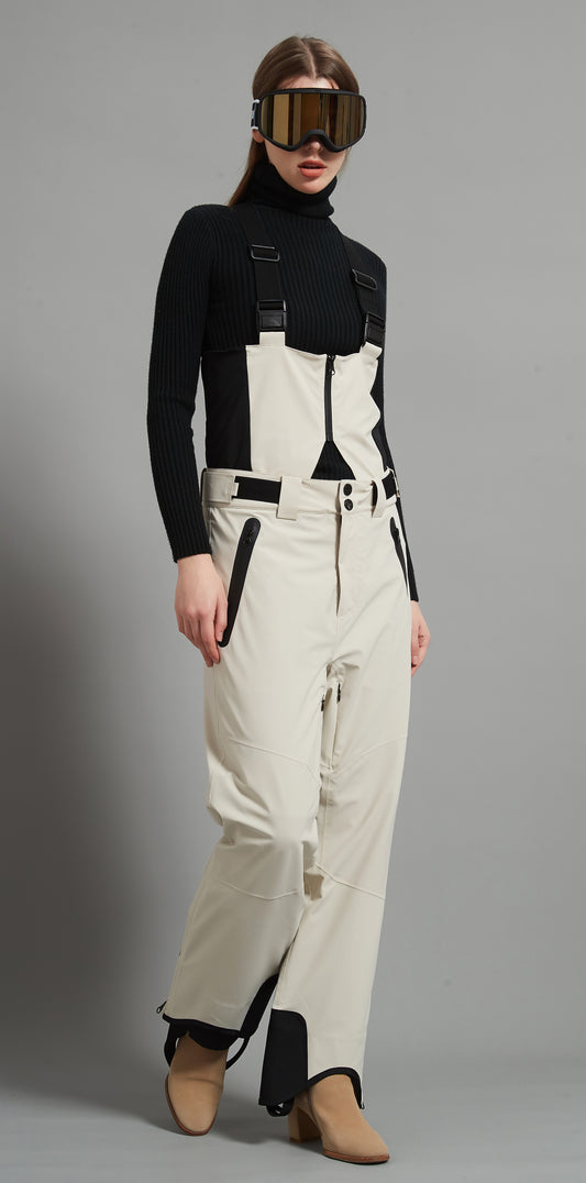 Laval-F Lady Ski  Bib Pant Insulated 3L Dermizax 20K Khaki