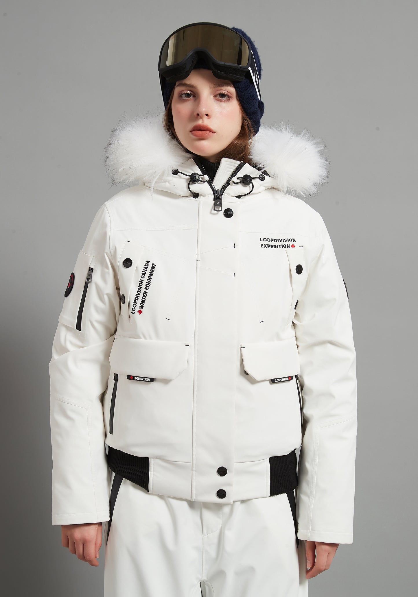 Anita Skidual Lady Ski Jacket Insulated 3L Dermizax 20K White