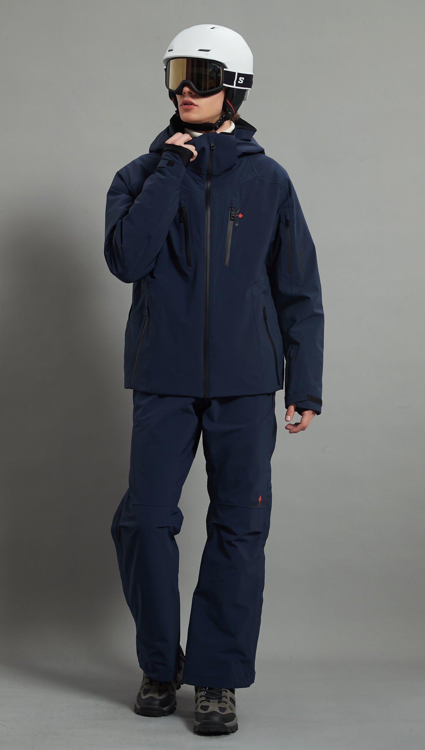 Bruce&Kingston Skidual Men Ensemble de ski isolé 3L Dermizax 20k Glazed Blue