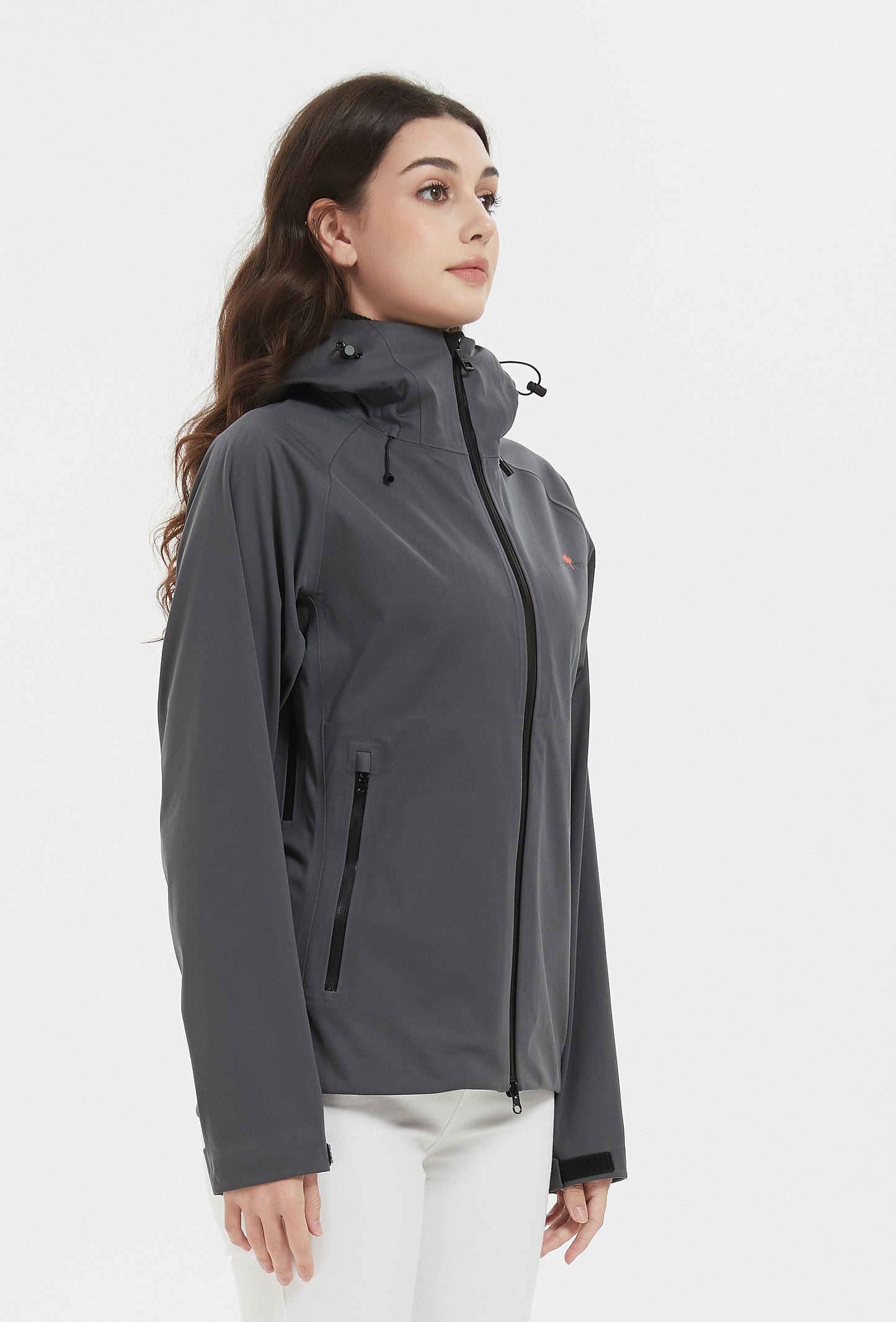 Nan-F Lady Knit Veste 3L Gris