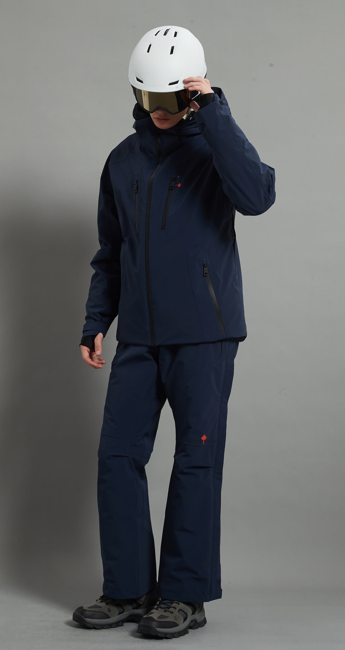 Bruce&Kingston Skidual Men Ensemble de ski isolé 3L Dermizax 20k Glazed Blue