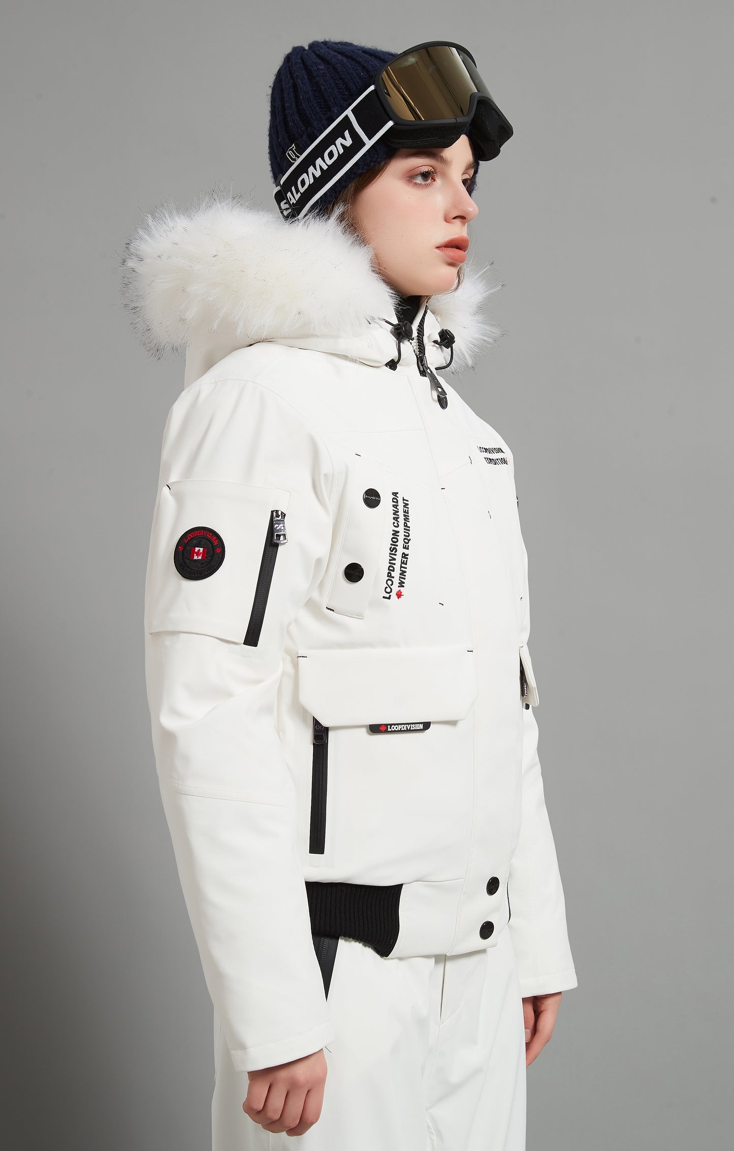 Anita Skidual Lady Ski Jacket Insulated 3L Dermizax 20K White