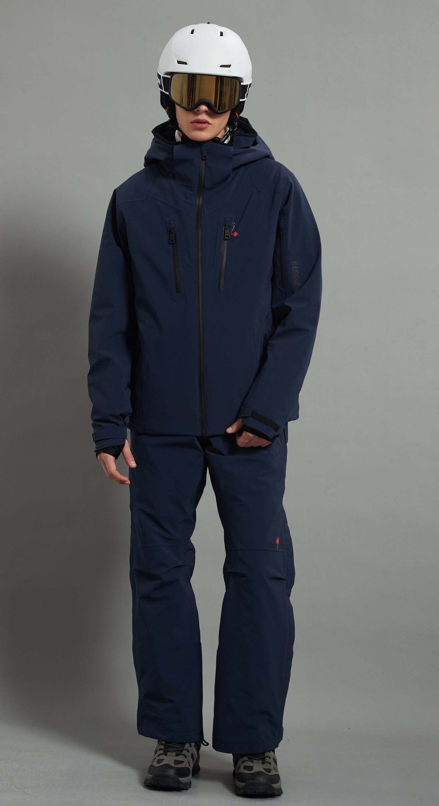 Bruce&Kingston Skidual Men Ensemble de ski isolé 3L Dermizax 20k Glazed Blue