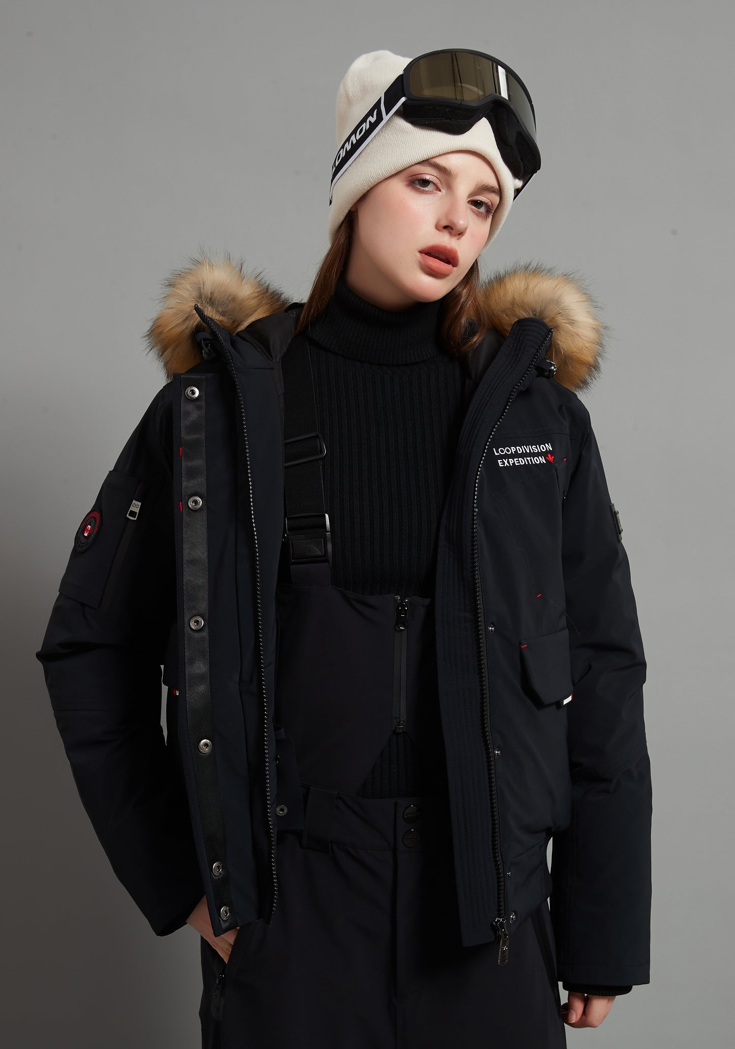 Anita Skidual Lady Ski Jacket Insulated 3L Dermizax 20K Black