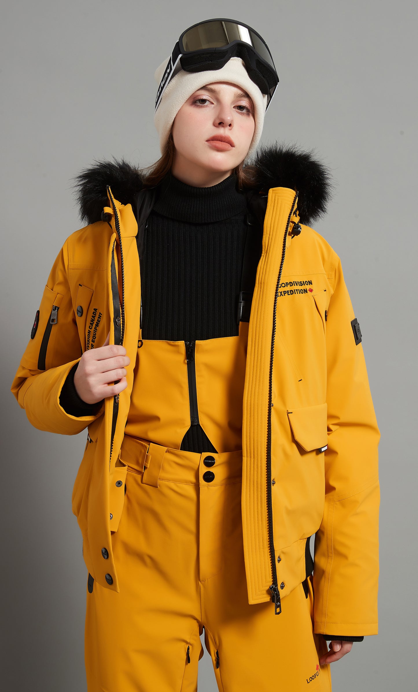 Anita Skidual Lady Ski Jacket Insulated 3L Dermizax 20K Deep Earthy Yellow