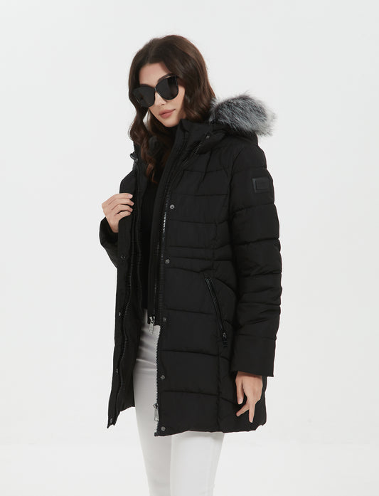 Kathleen Lady Insulated Jacket Black