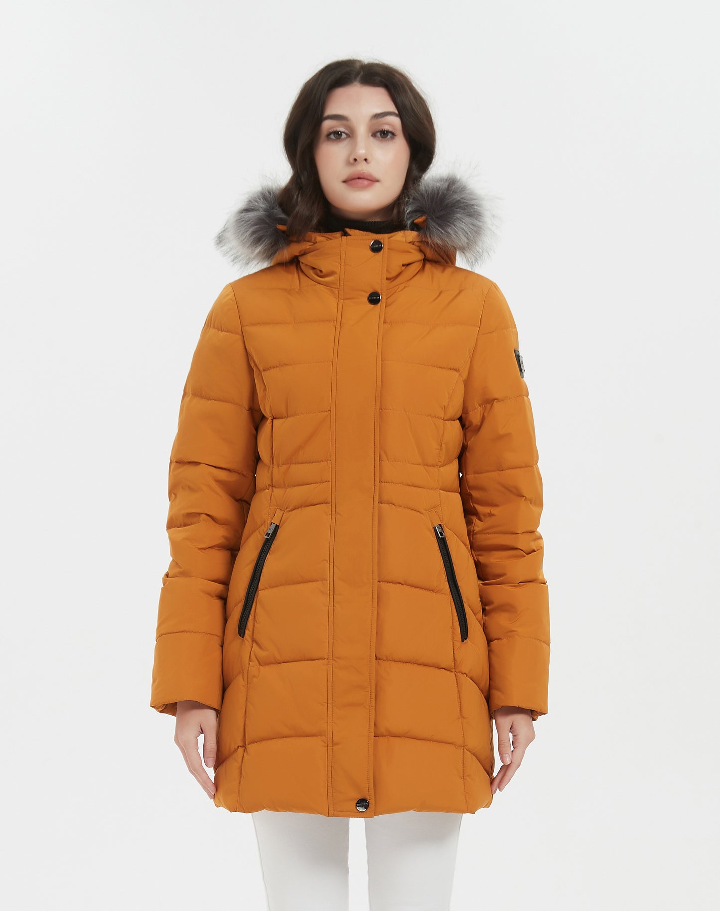 Veste isolée Kathleen Lady jaune moutarde
