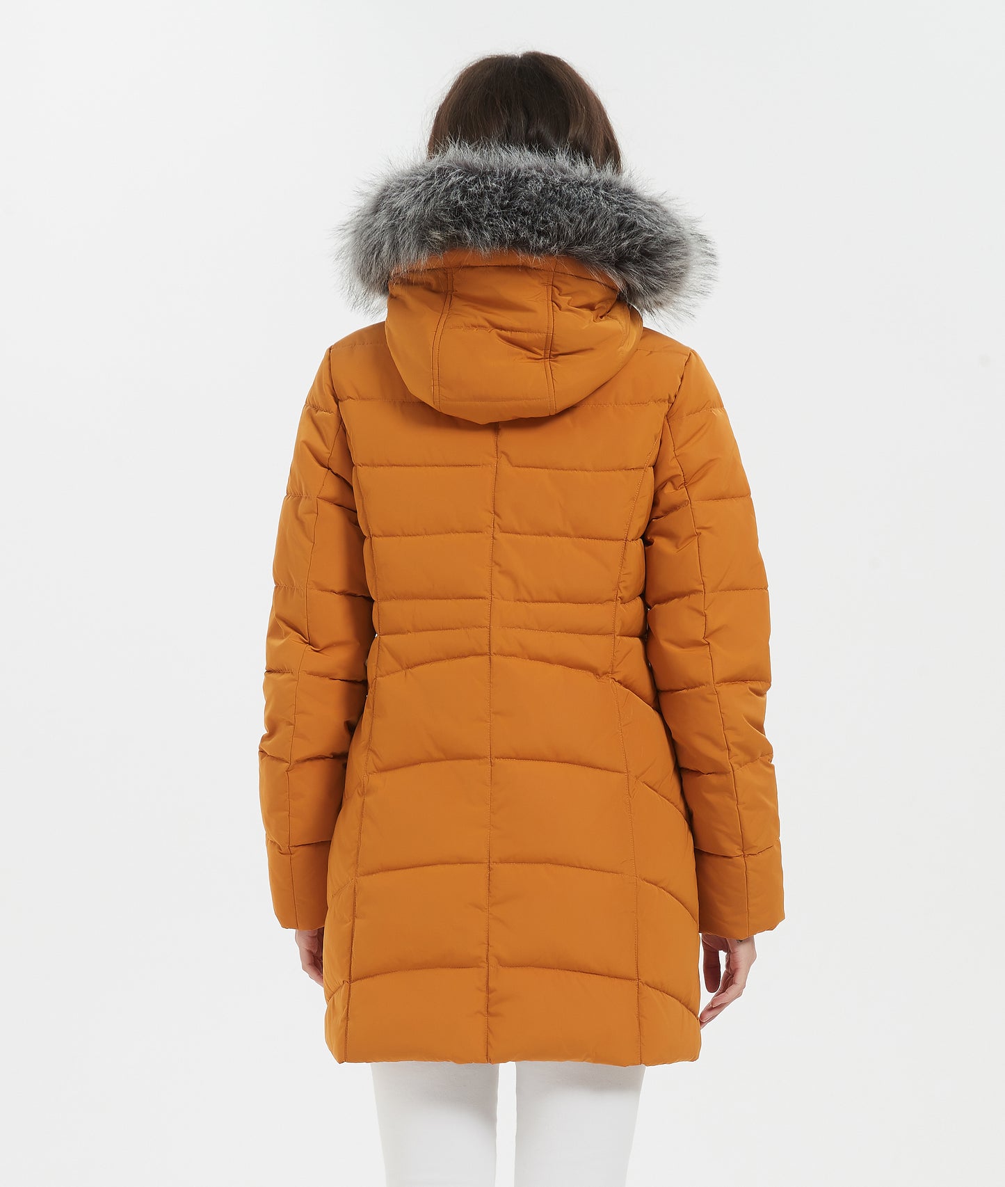 Veste isolée Kathleen Lady jaune moutarde