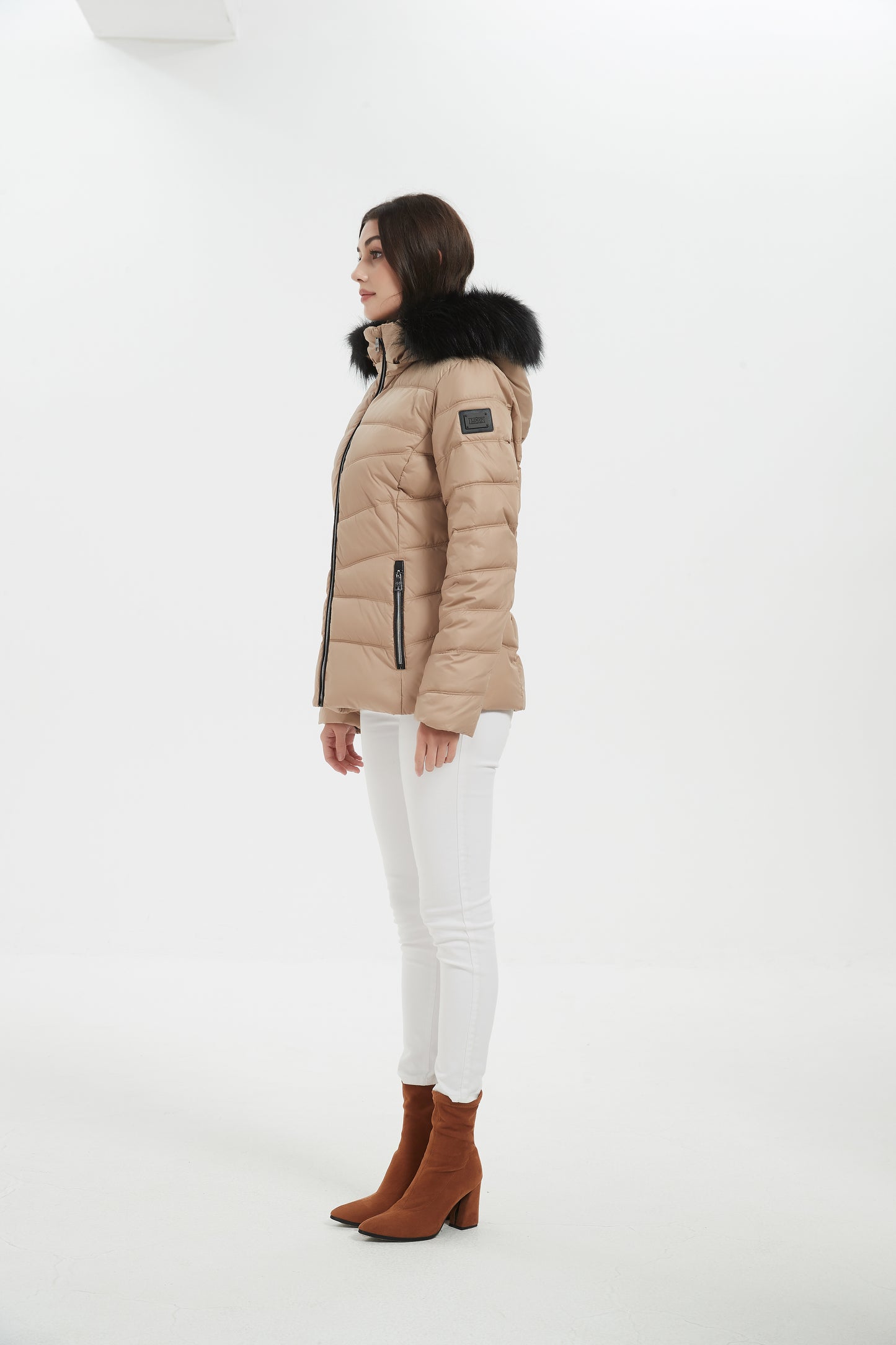 Jess Women Insulated Jacket Camel