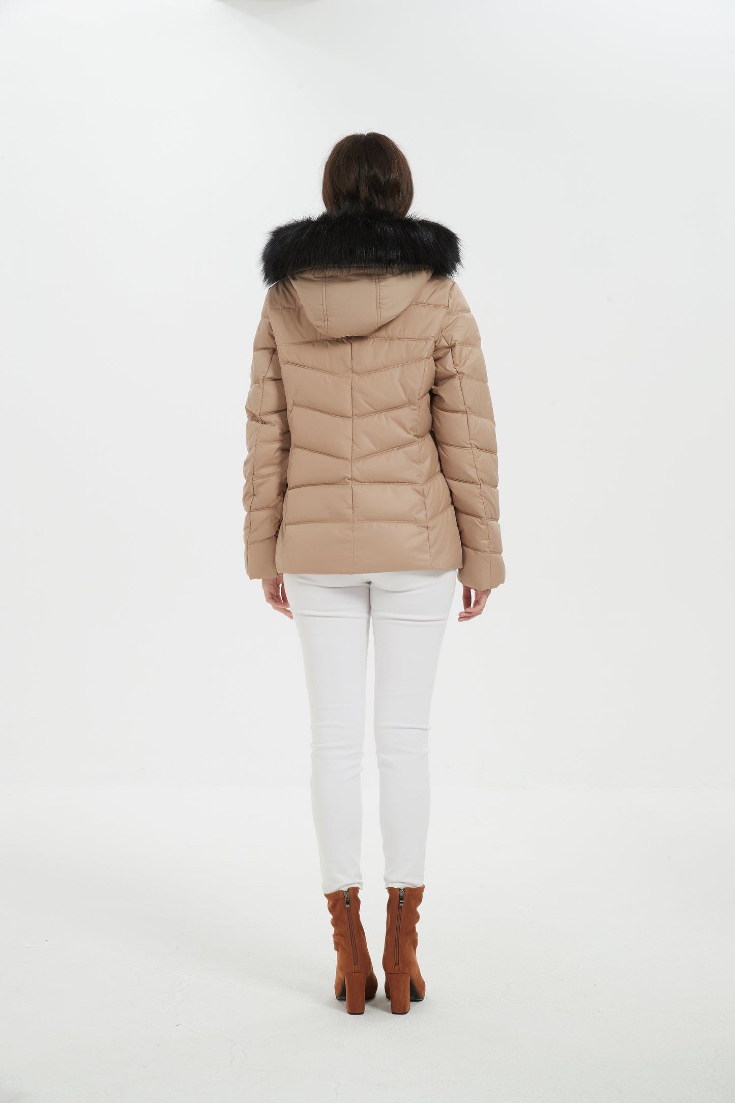 Jess Women Insulated Jacket Camel