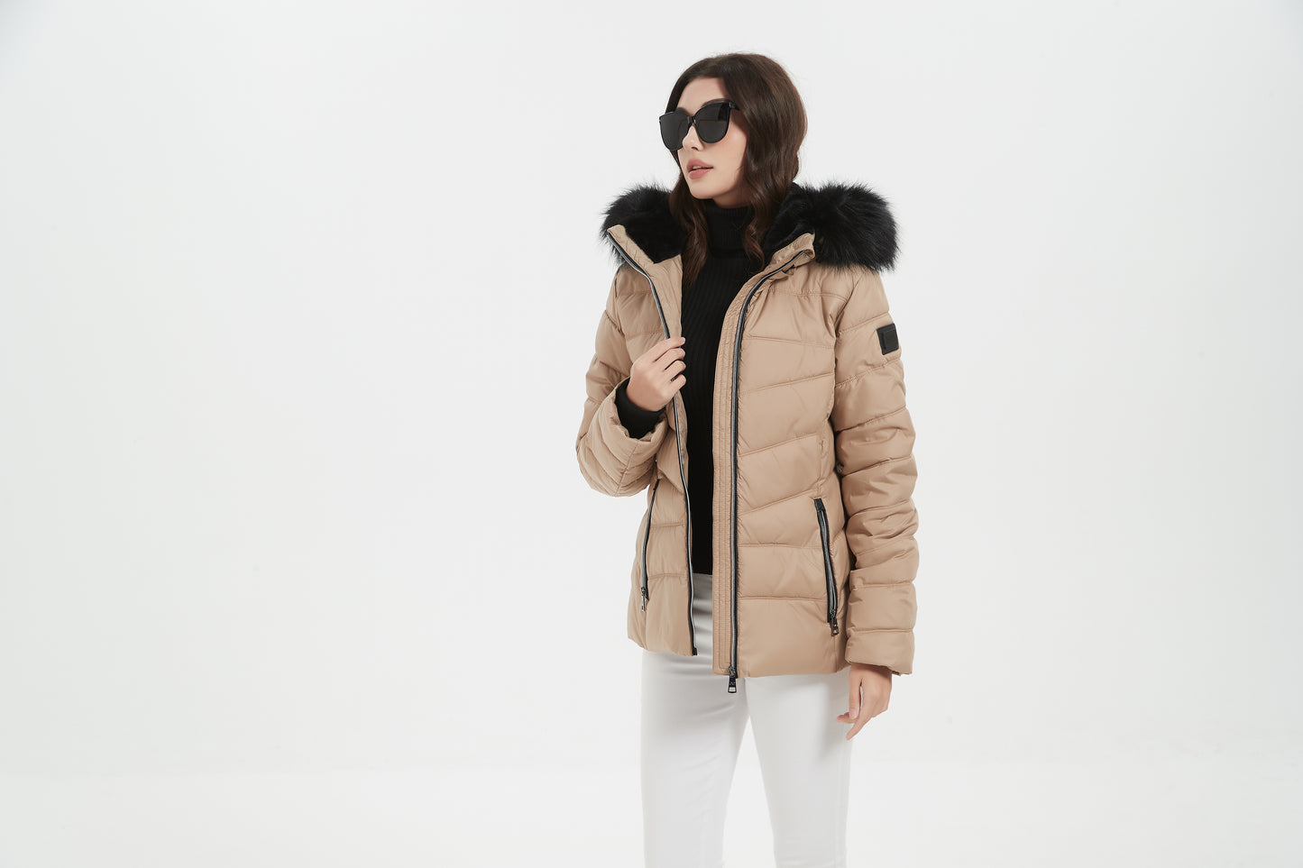 Jess Women Insulated Jacket Camel