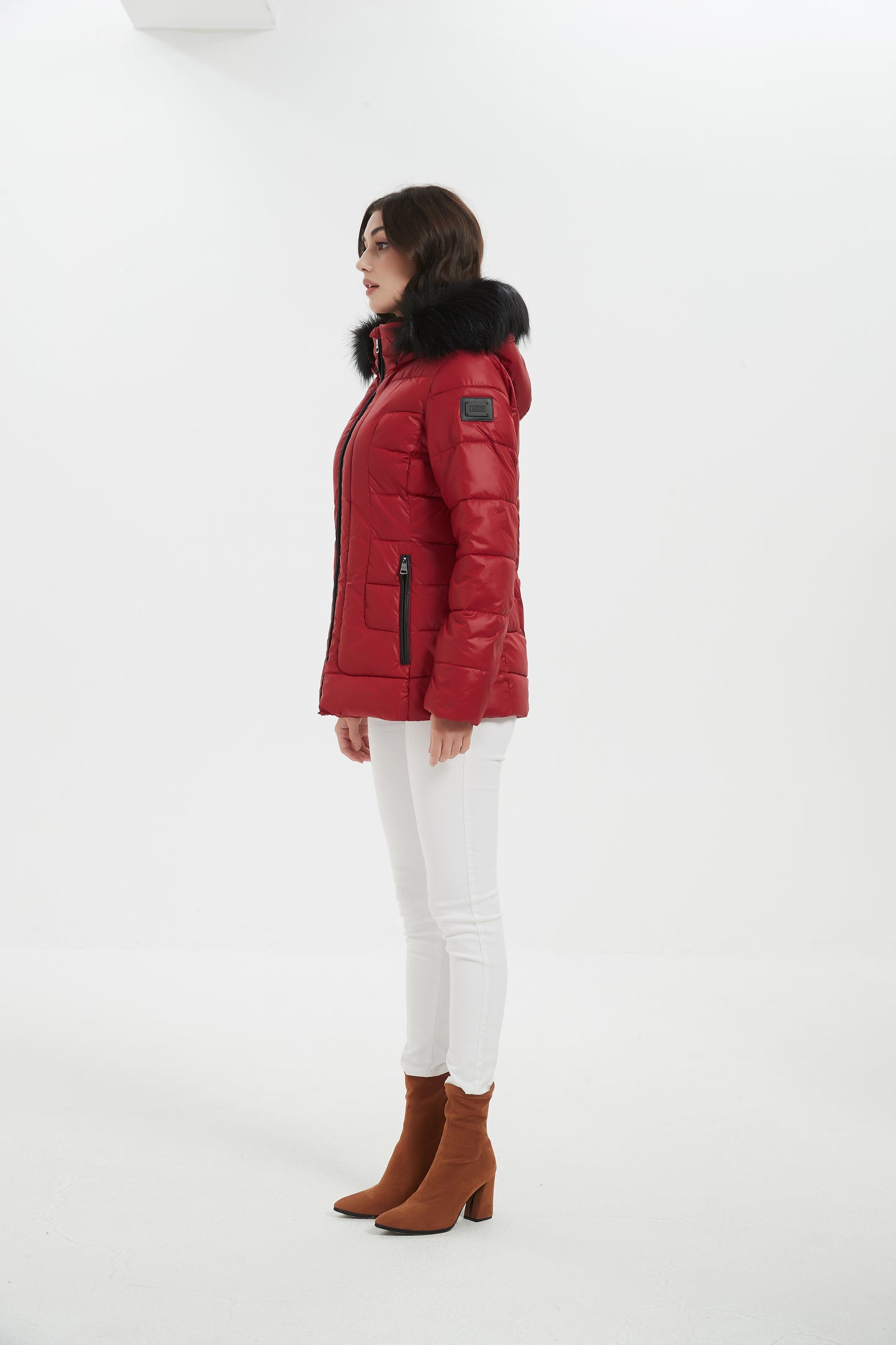 Janet Women Insulated Jacket Red