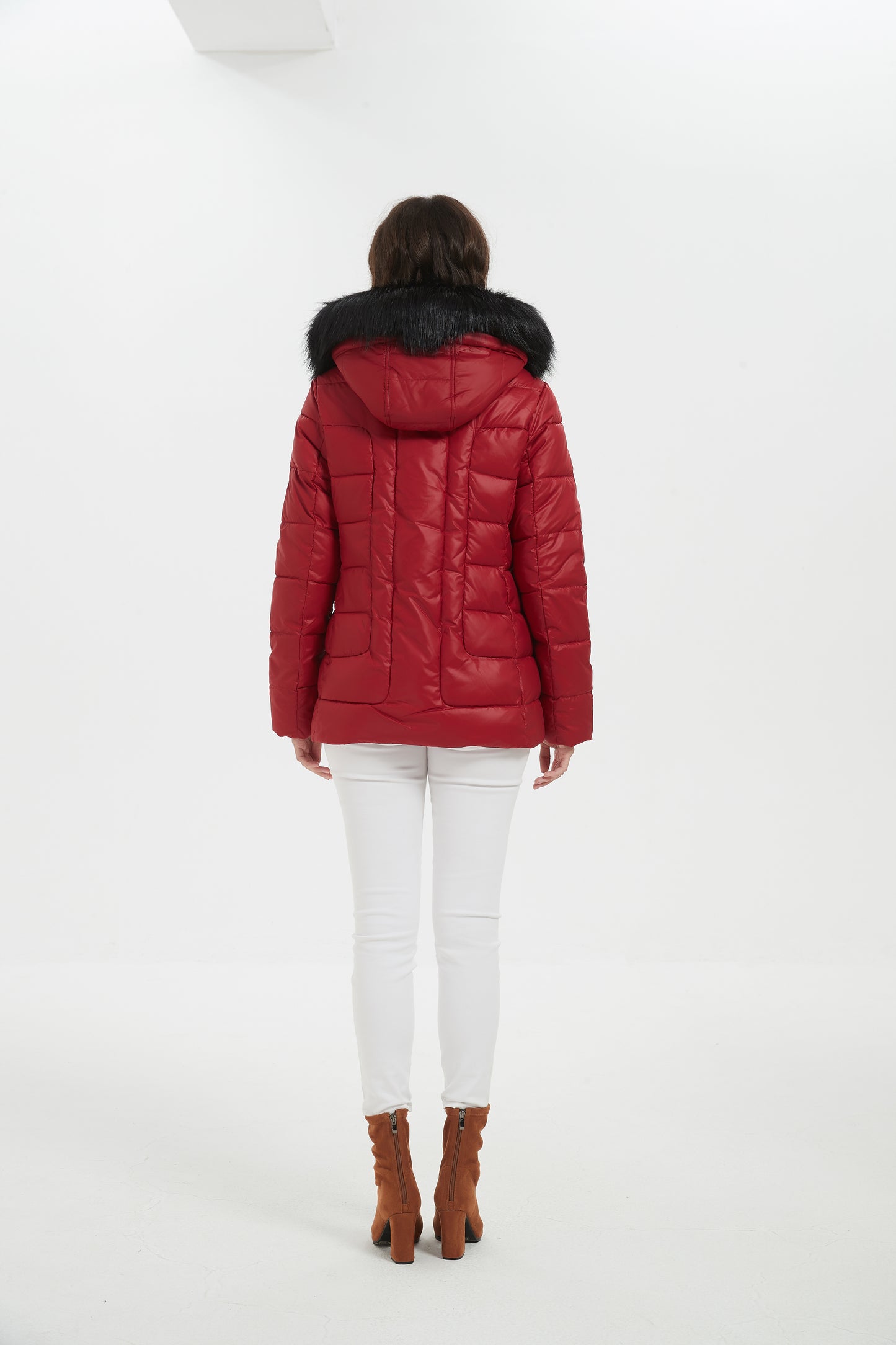 Janet Women Insulated Jacket Red