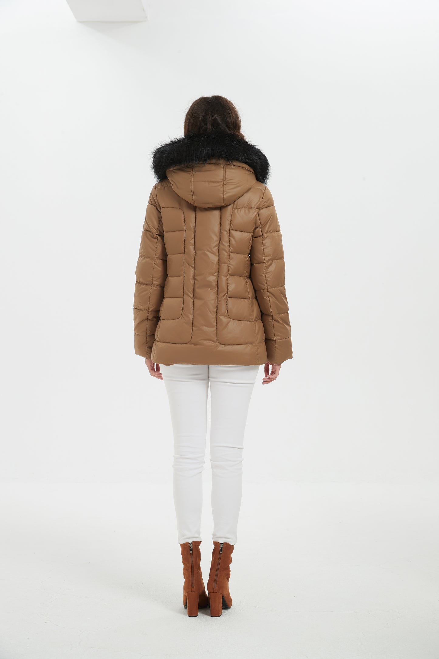 Janet Women Insulated Jacket Camel