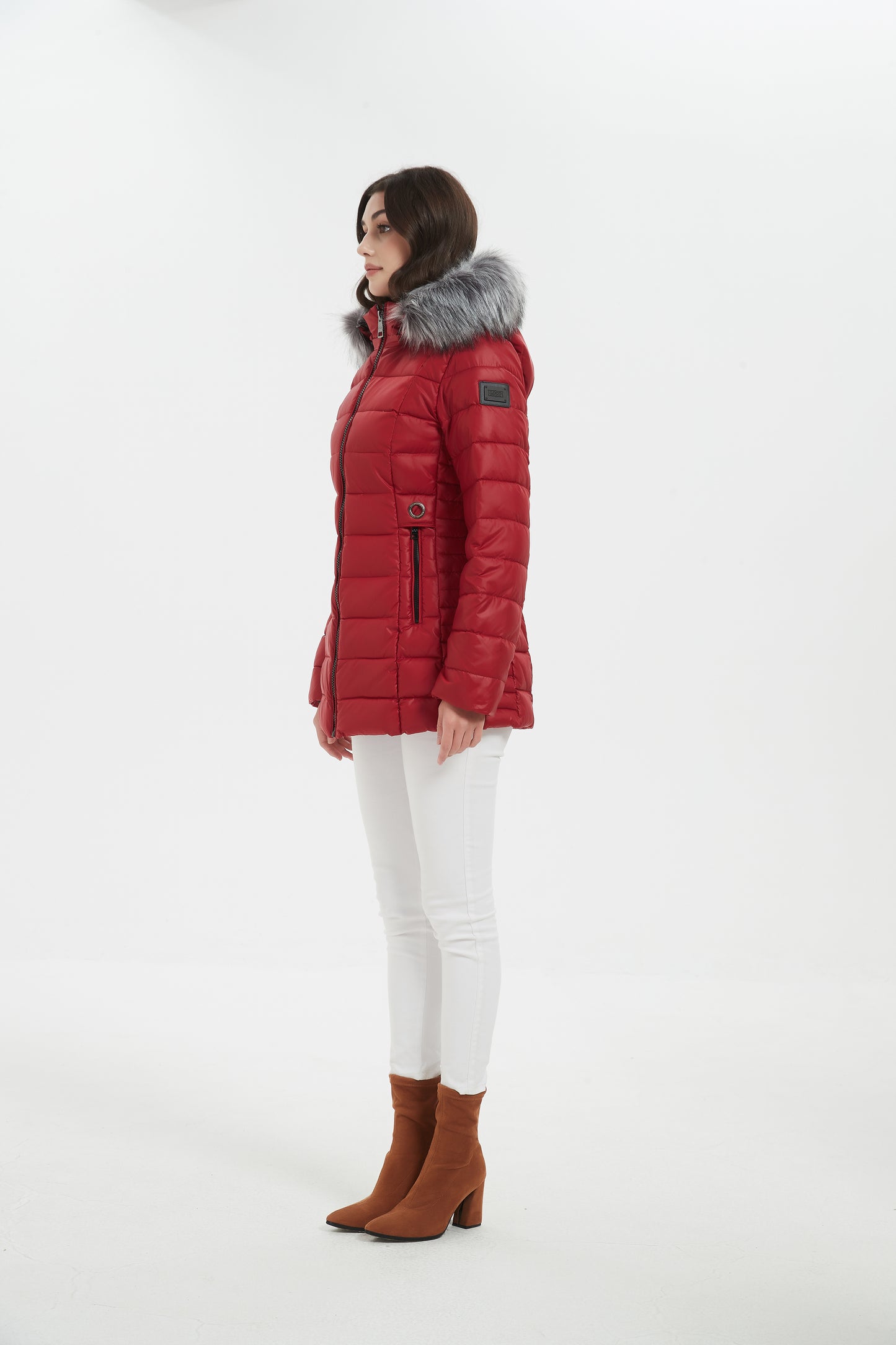 Cara Women Insulated Jacket Red