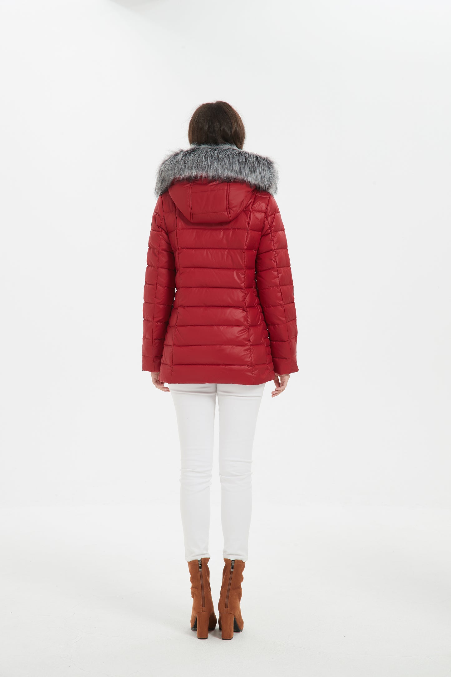 Cara Women Insulated Jacket Red