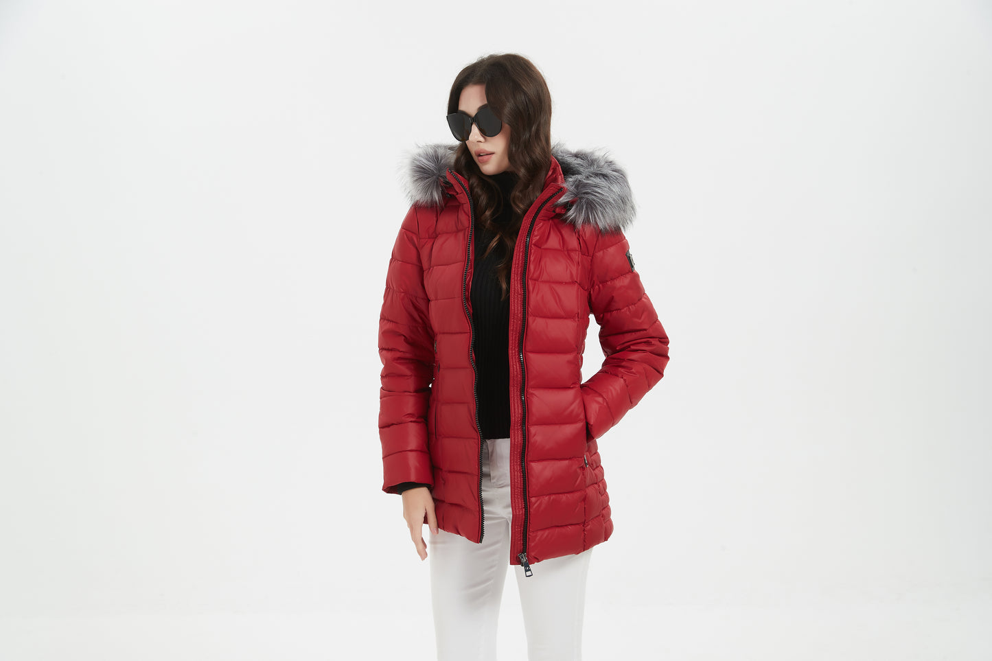 Cara Women Insulated Jacket Red