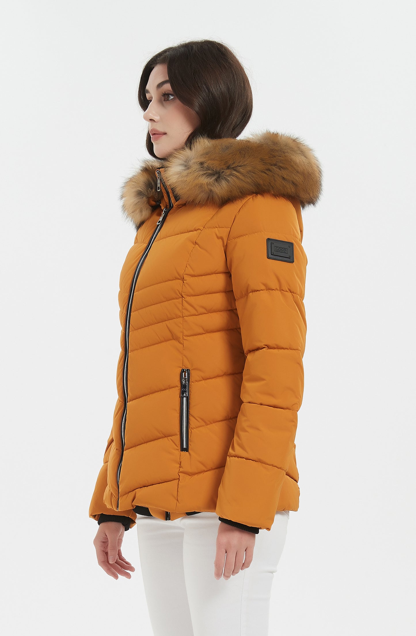 Dorothy Lady Insulated Jacket Mustard Yellow