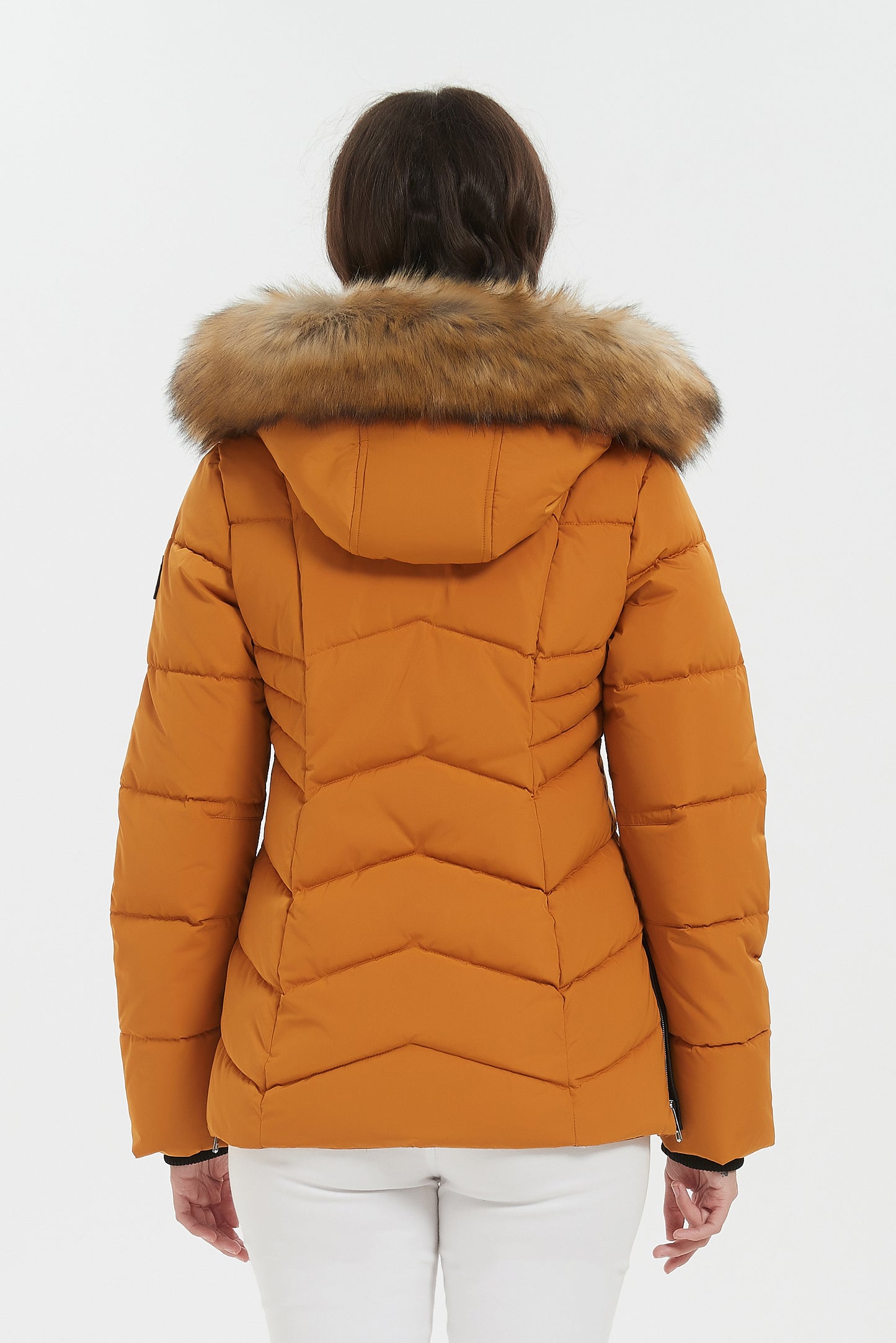 Dorothy Lady Insulated Jacket Mustard Yellow