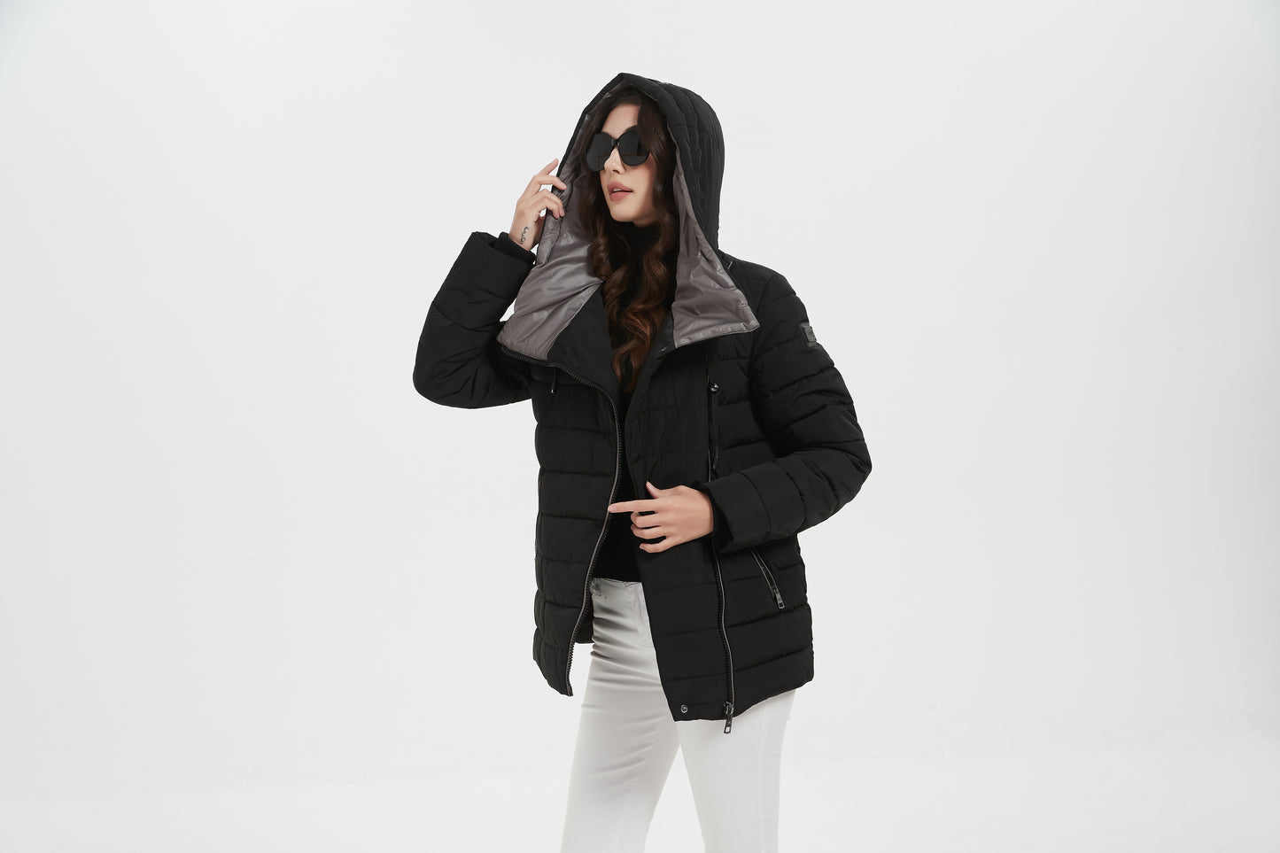 Linda Women Insulated Jacket Black