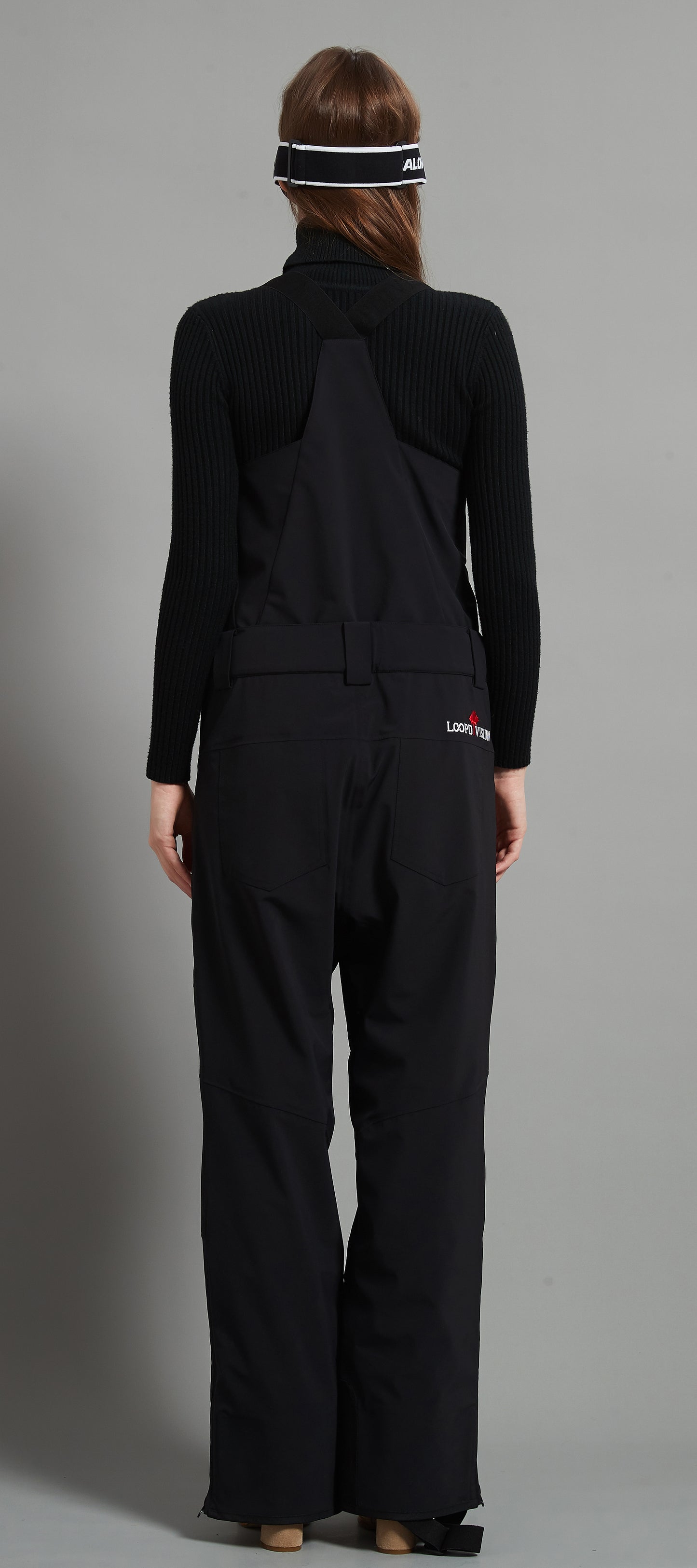 Laval-F Lady Ski Bib Pant Insulated 3L Dermizax 20K Black