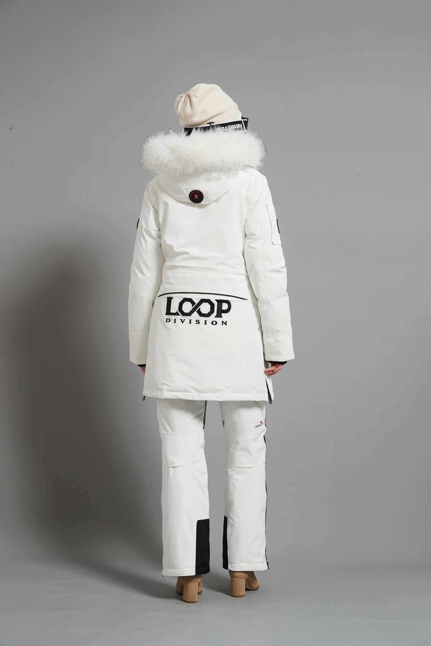 Angela&Bayview-F Skidual Lady Ski Set Insulated 3L Dermizax 20k White