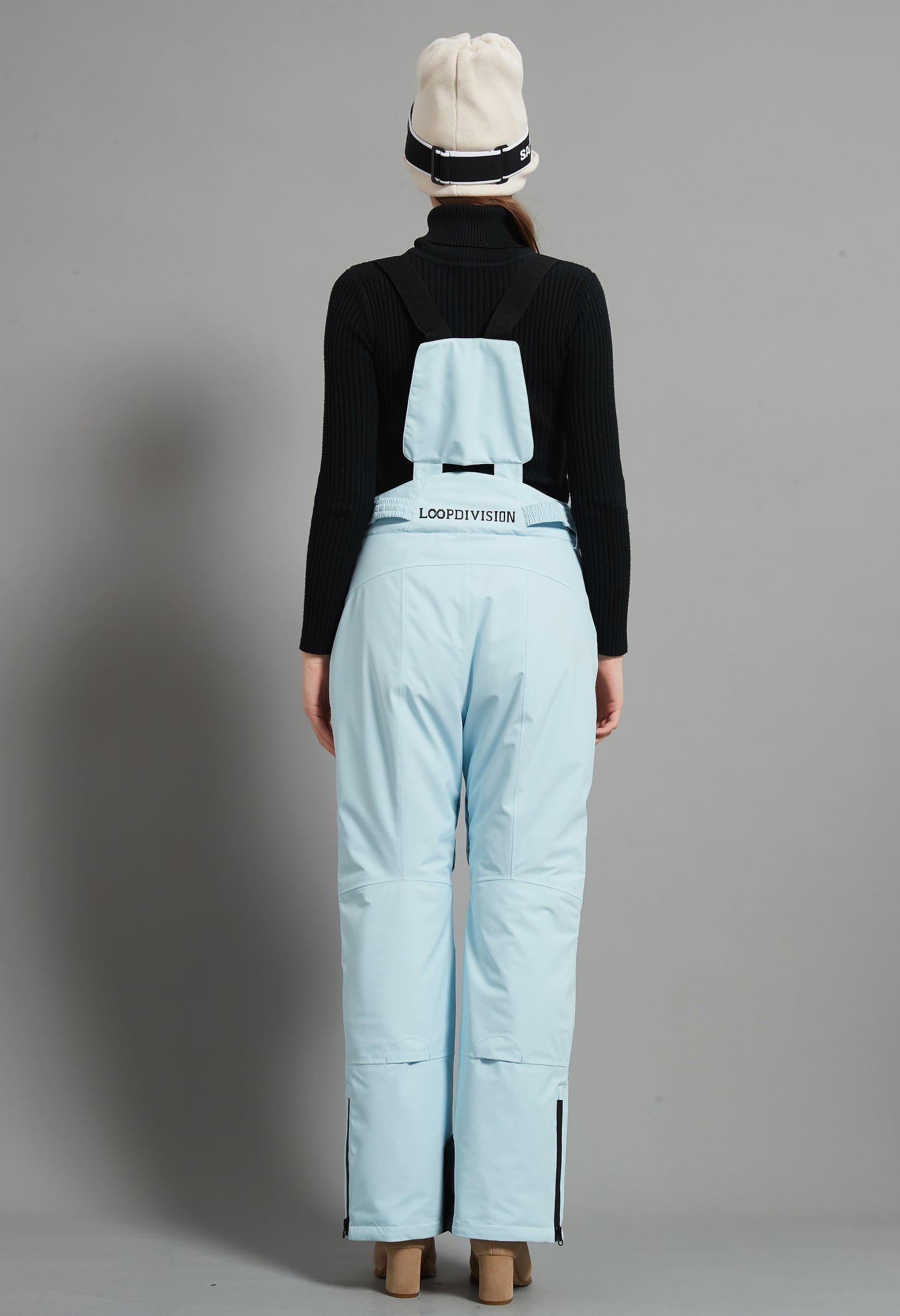 Catharine Lady Ski  Bib Pant Insulated 3L Dermizax 20K Ice Blue