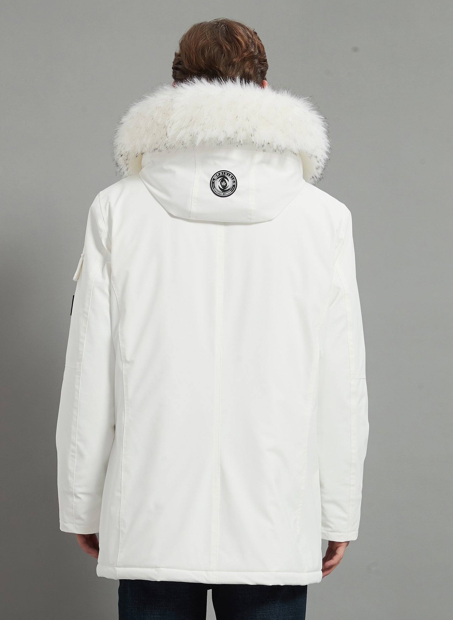 Roger Homme Veste Isolée Blanc
