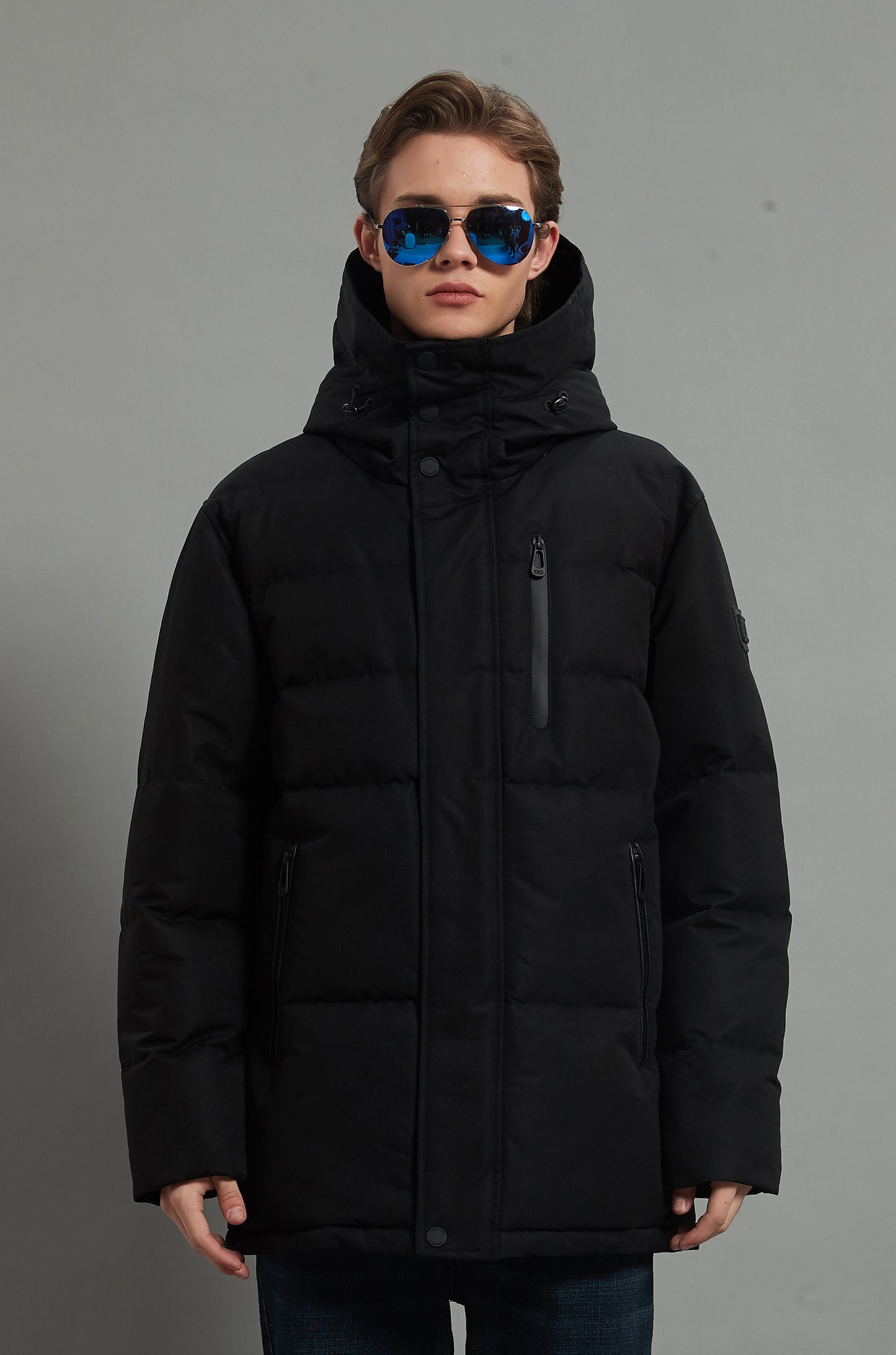 Robert Homme Veste Isolée Noir