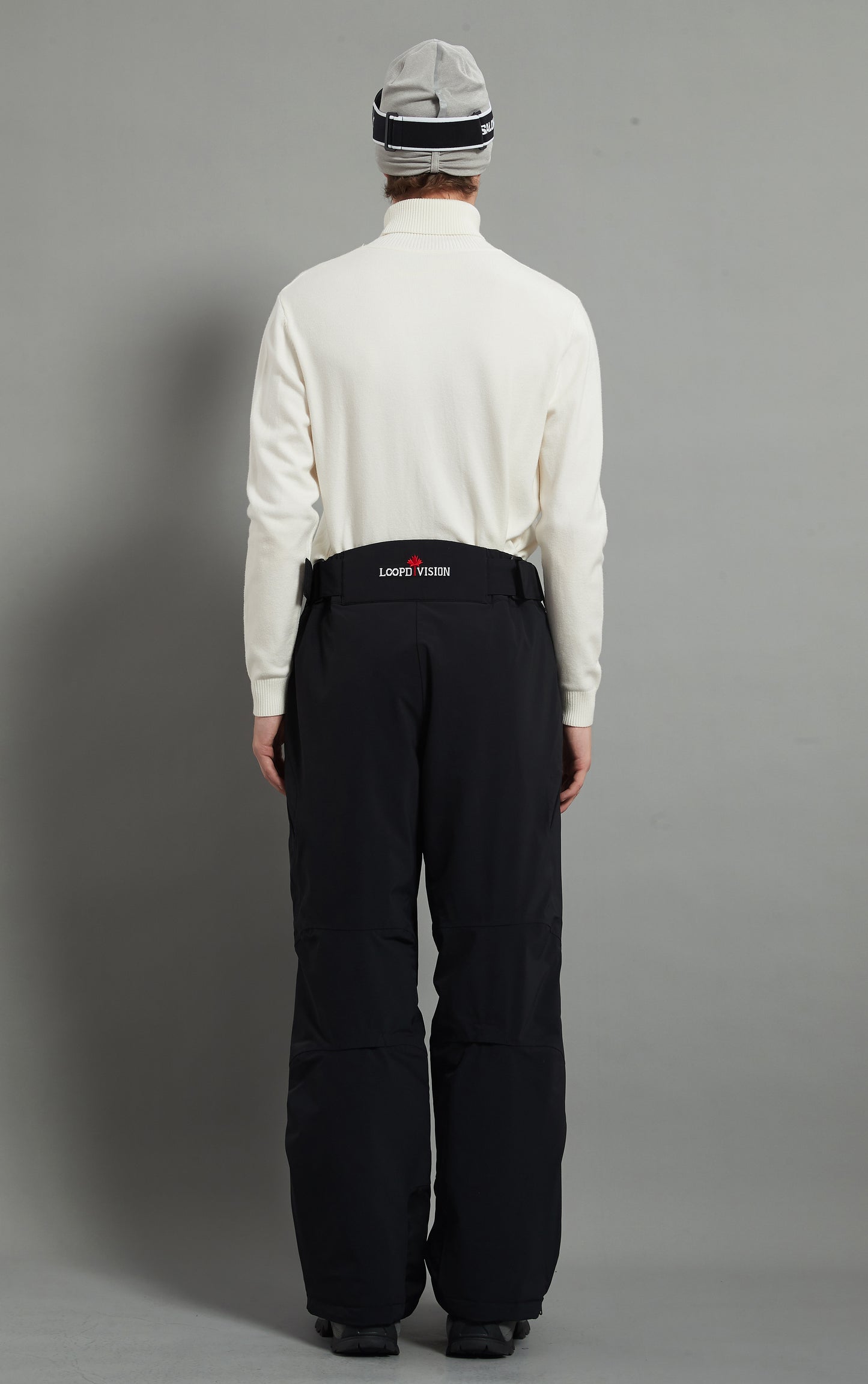 Whistler-M Men Ski Pant Insulated 3L Dermizax 20K Black