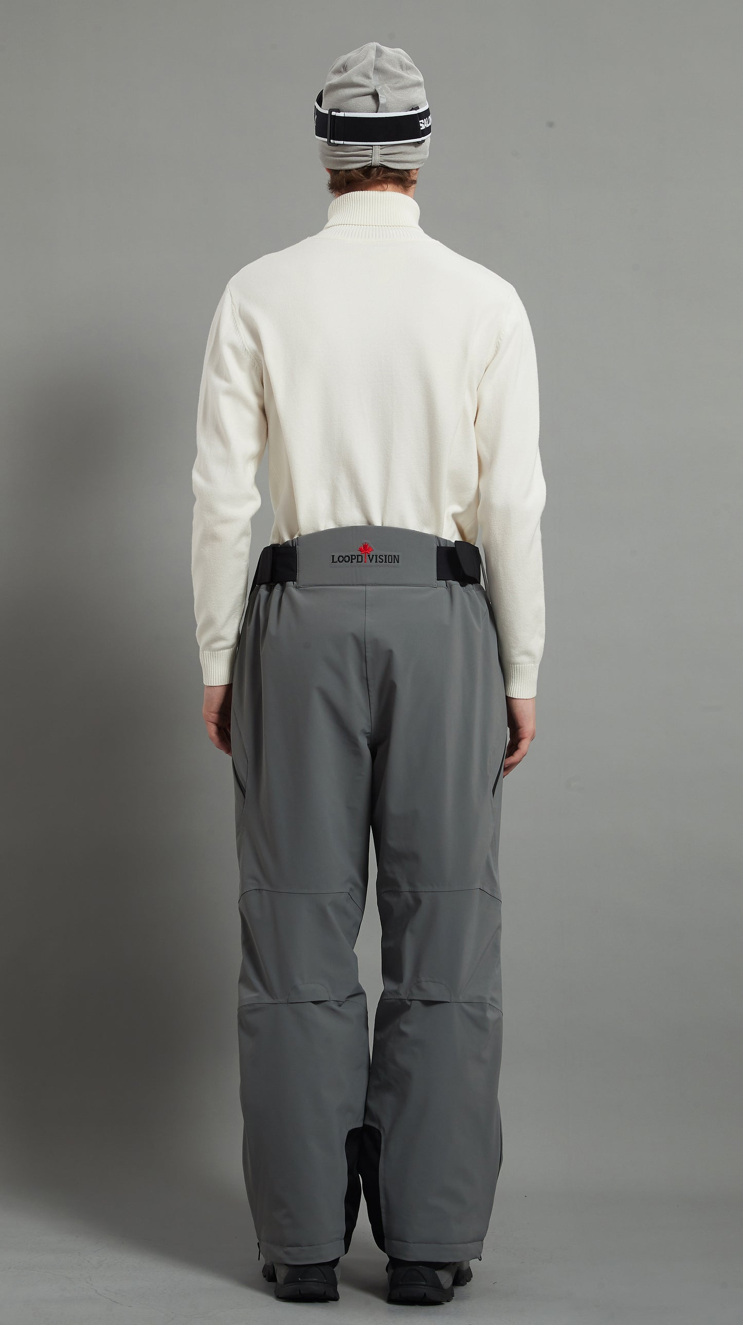 Whistler-M Men Ski Pant Insulated 3L Dermizax 20K Elephant Grey