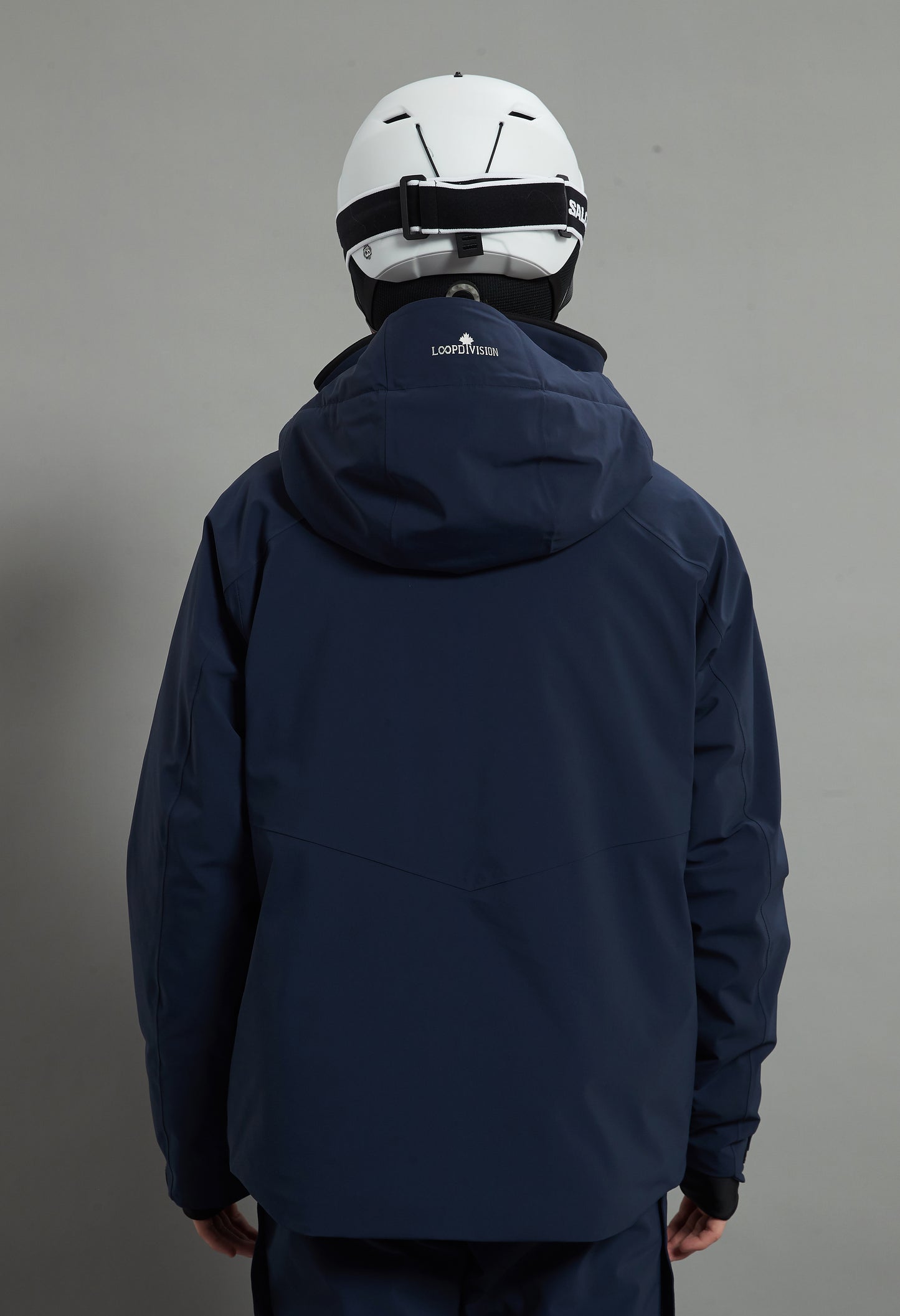 Bruce Skidual Men Ski Jacket Insulated 3L Dermizax 20K Glazed Blue
