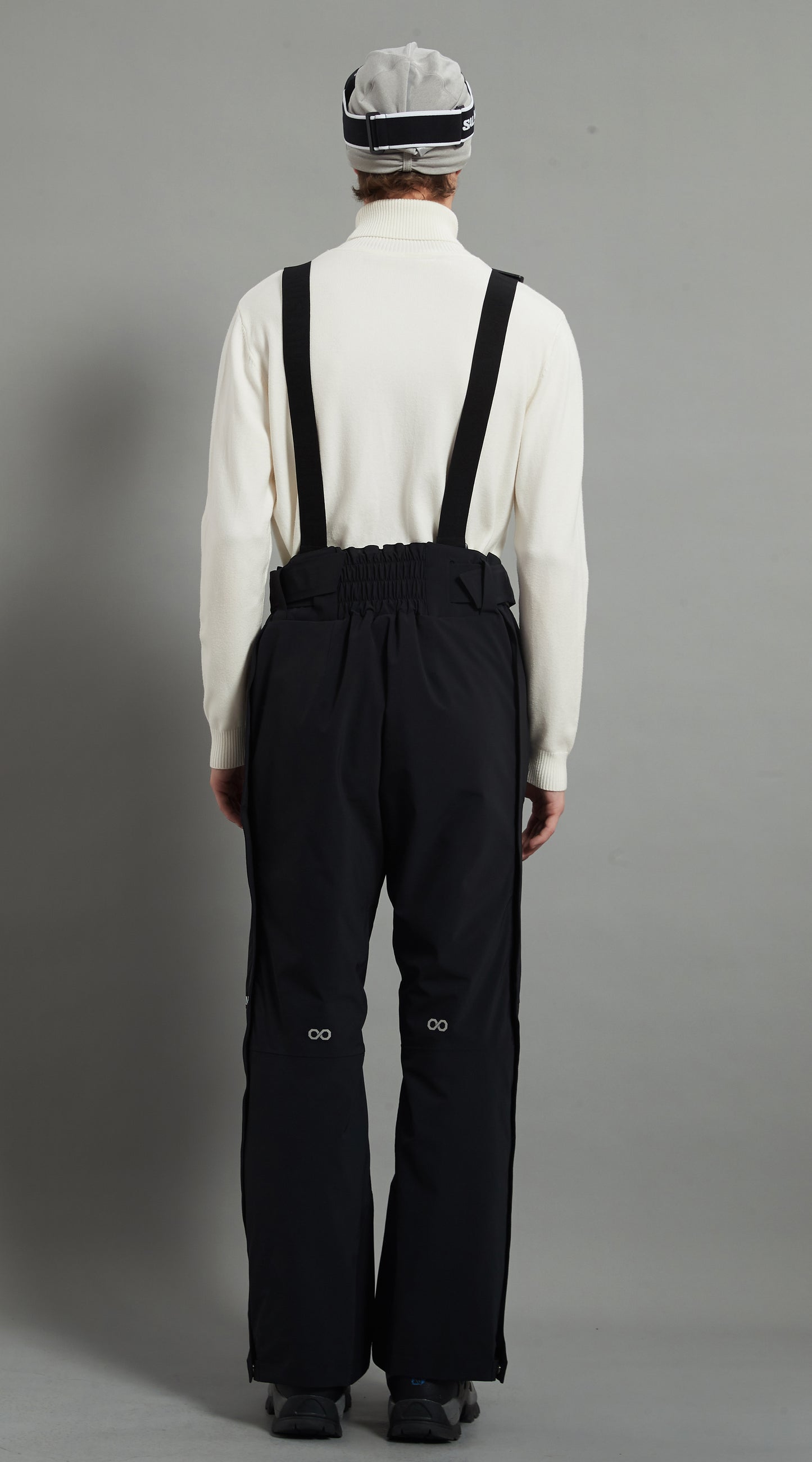 Kingston Men Ski Bib Pant Insulated 3L Dermizax 20K Black