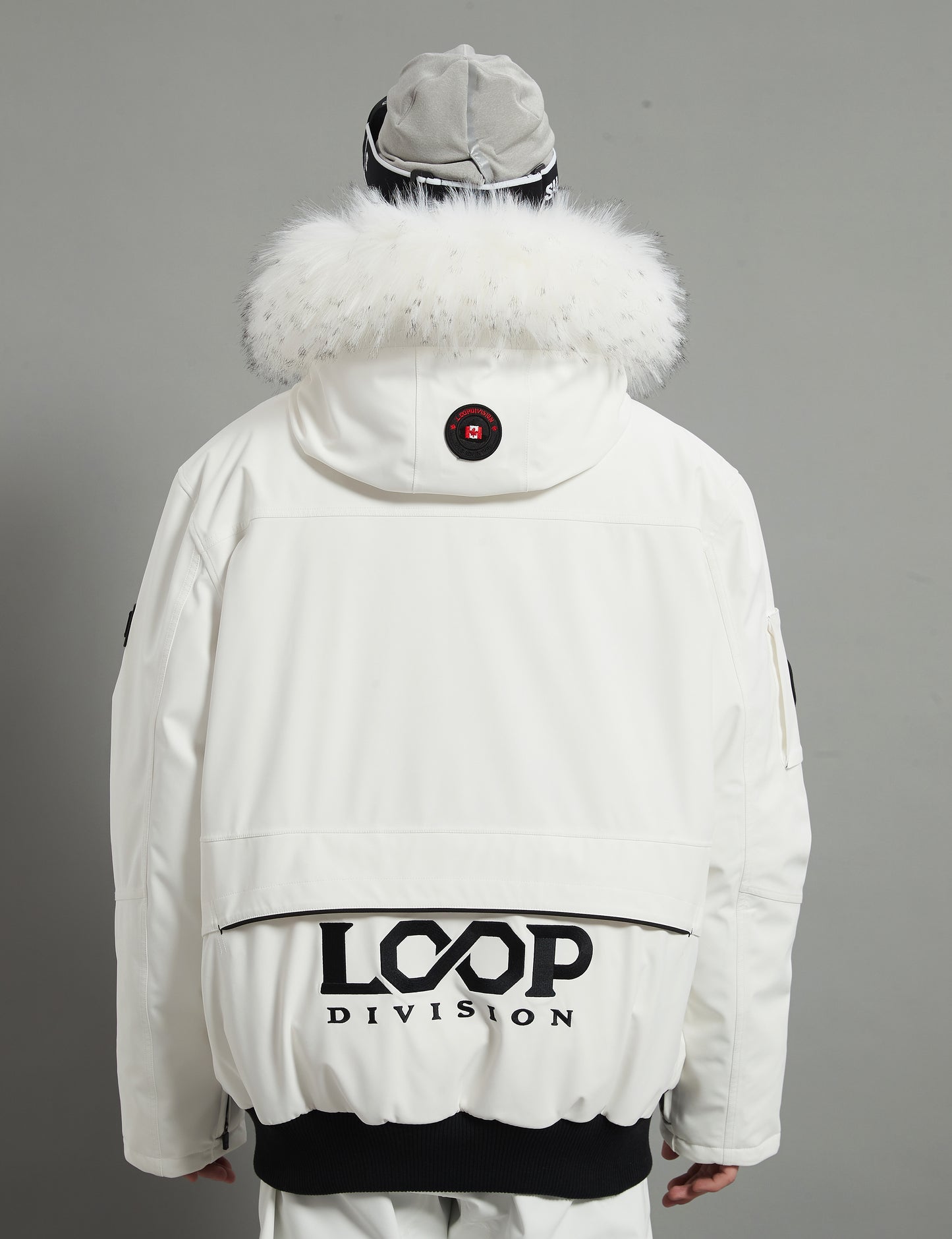 Nicolas Skidual Men Ski Jacket Insulated 3L Dermizax 20K White
