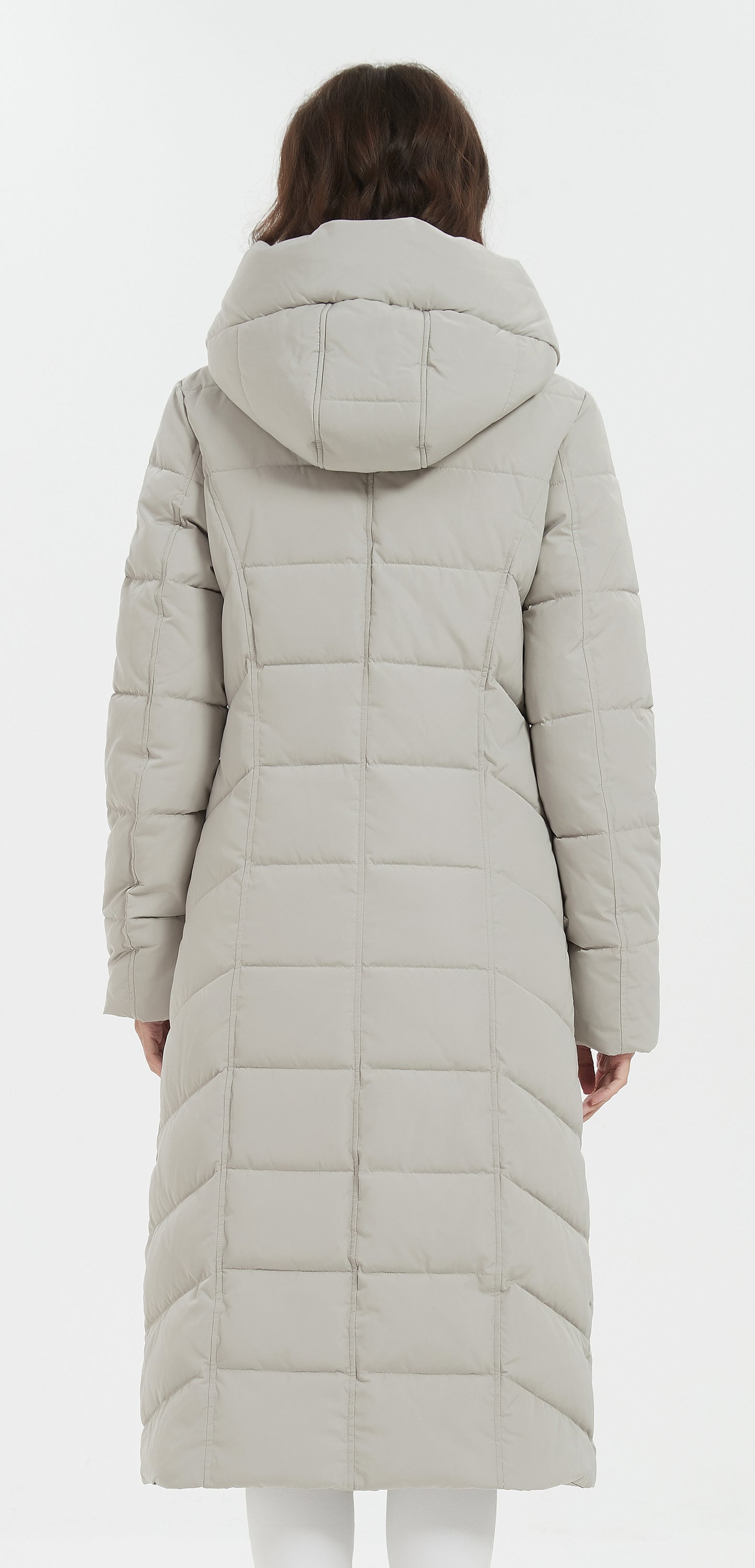 Mary Lady Insulated Jacket Light Grey