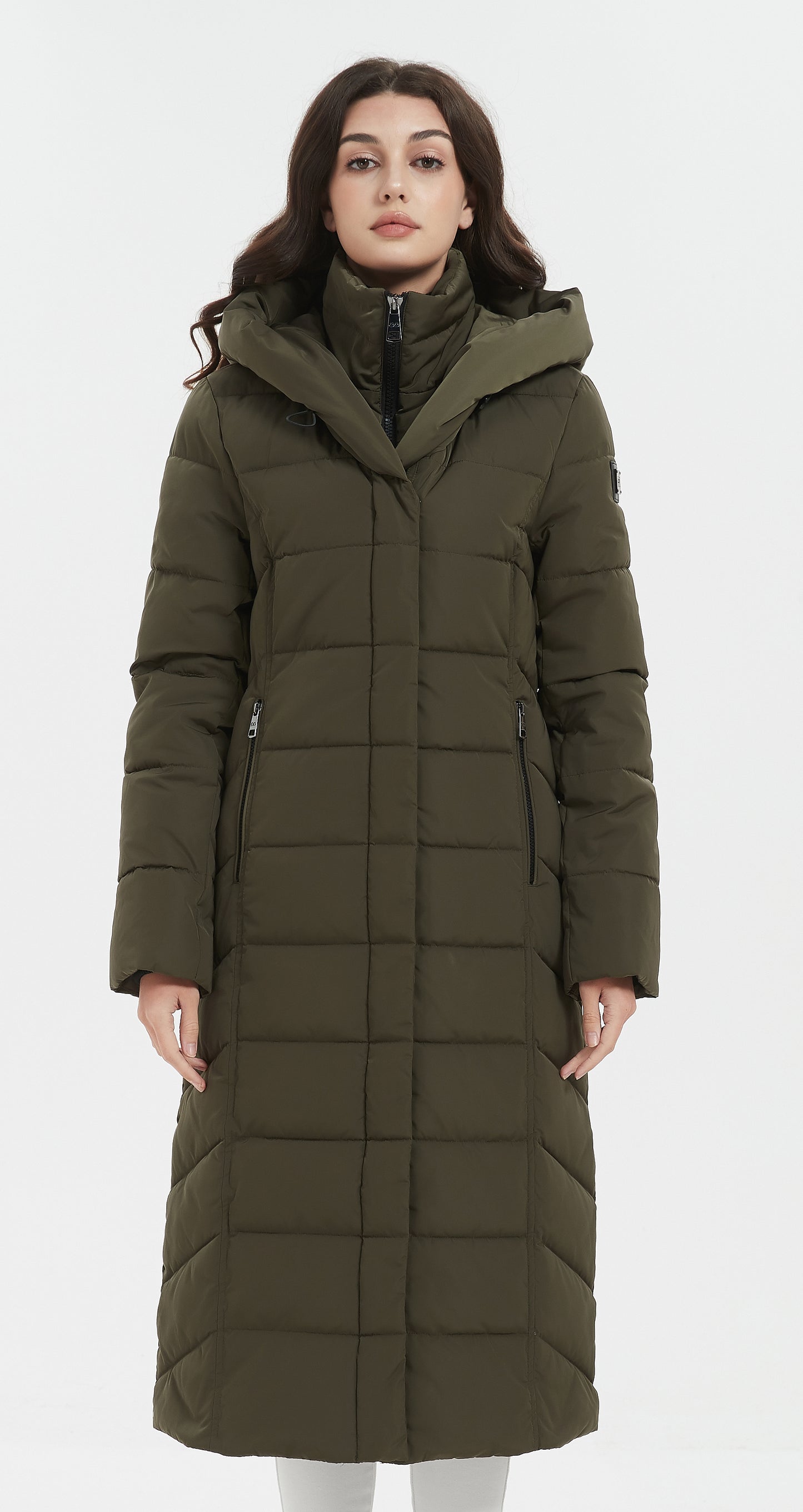 Mary Lady Insulated Jacket Khaki