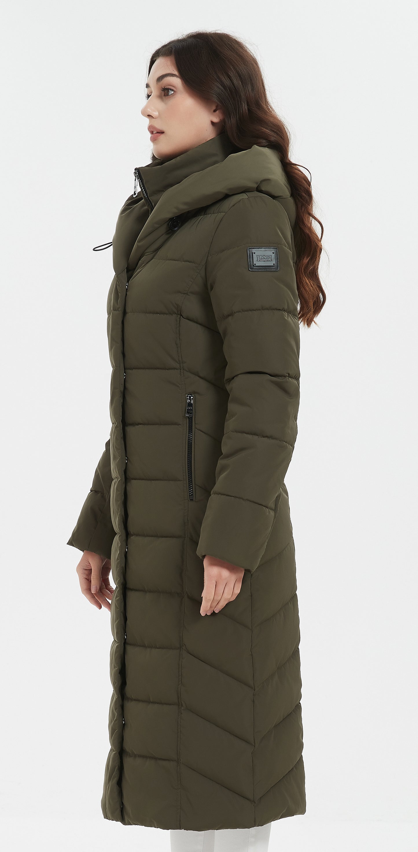 Mary Lady Insulated Jacket Khaki