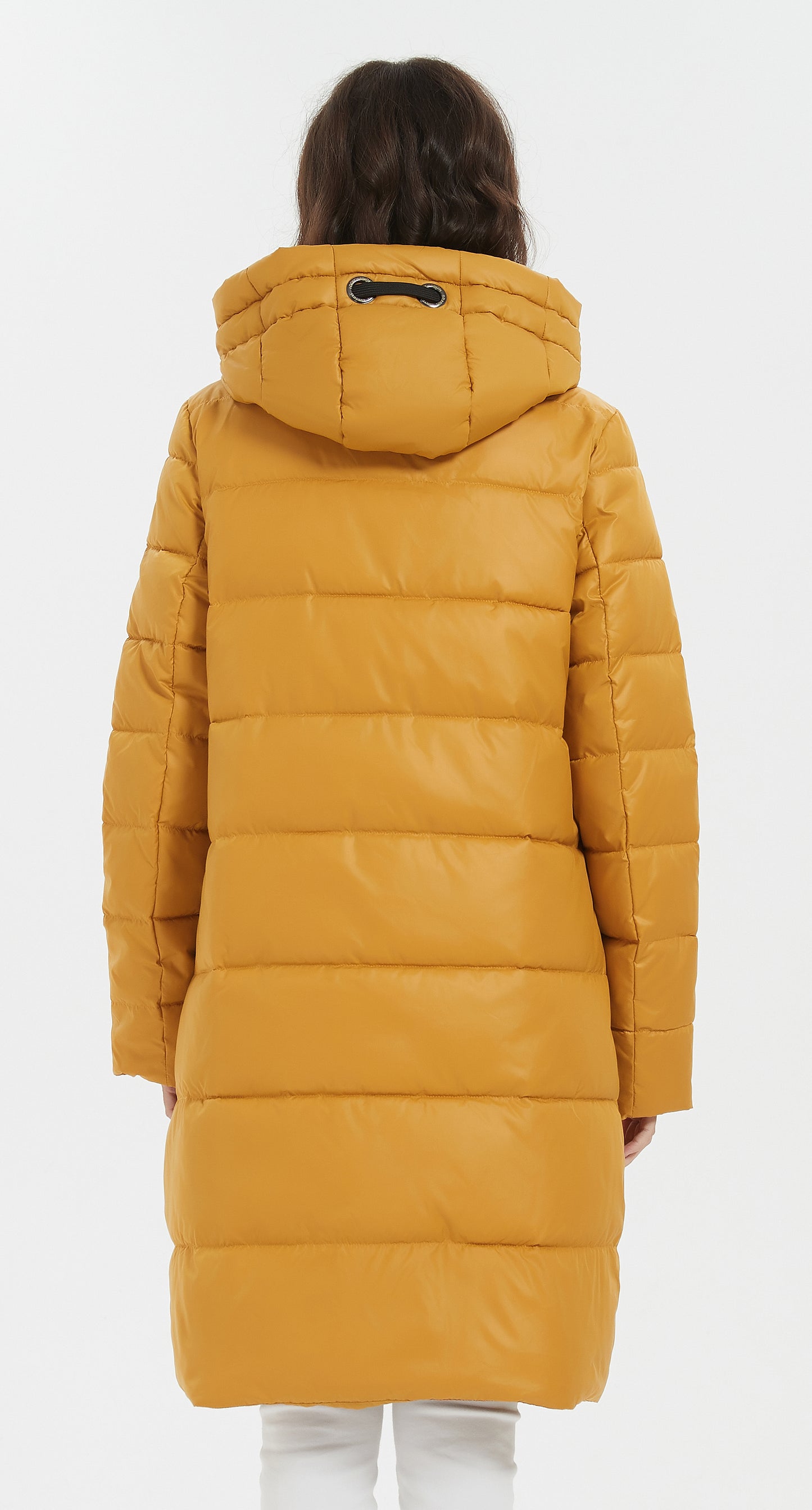 Jennifer Lady Insulated Jacket Mustard Yellow