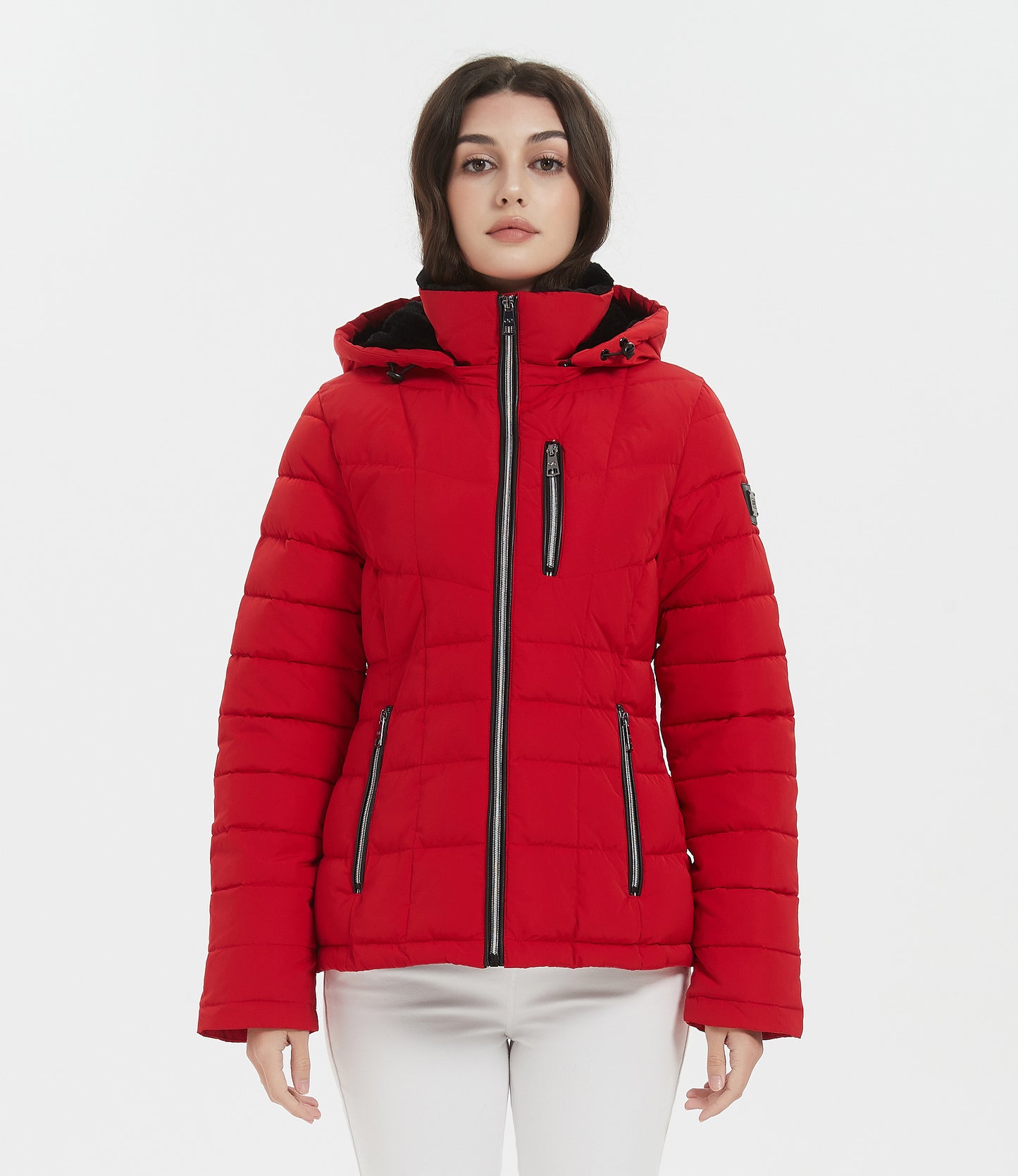 Ashley Lady Insulated Jacket Red