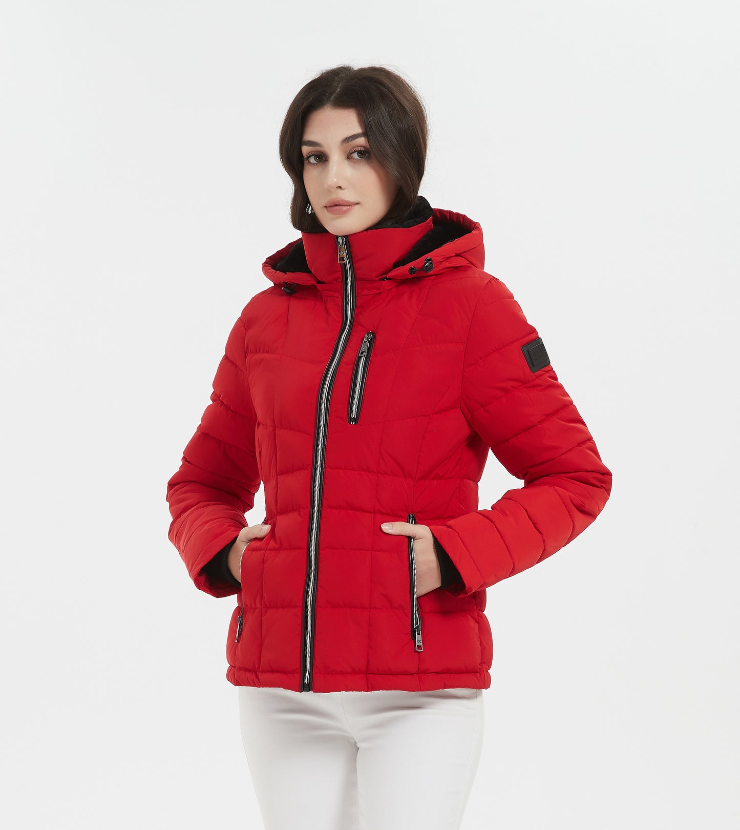 Ashley Lady Insulated Jacket Red