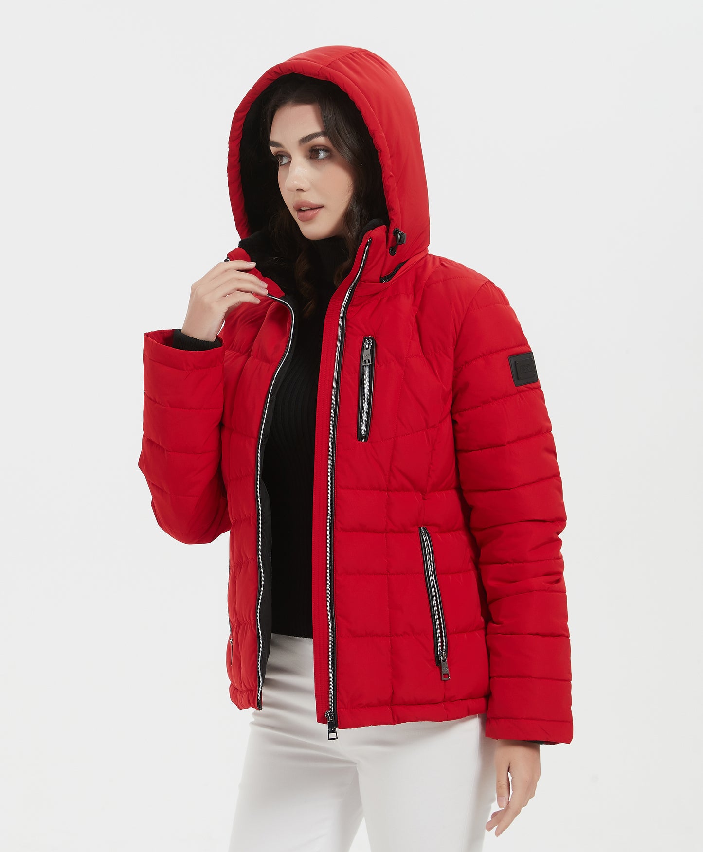 Ashley Lady Insulated Jacket Red