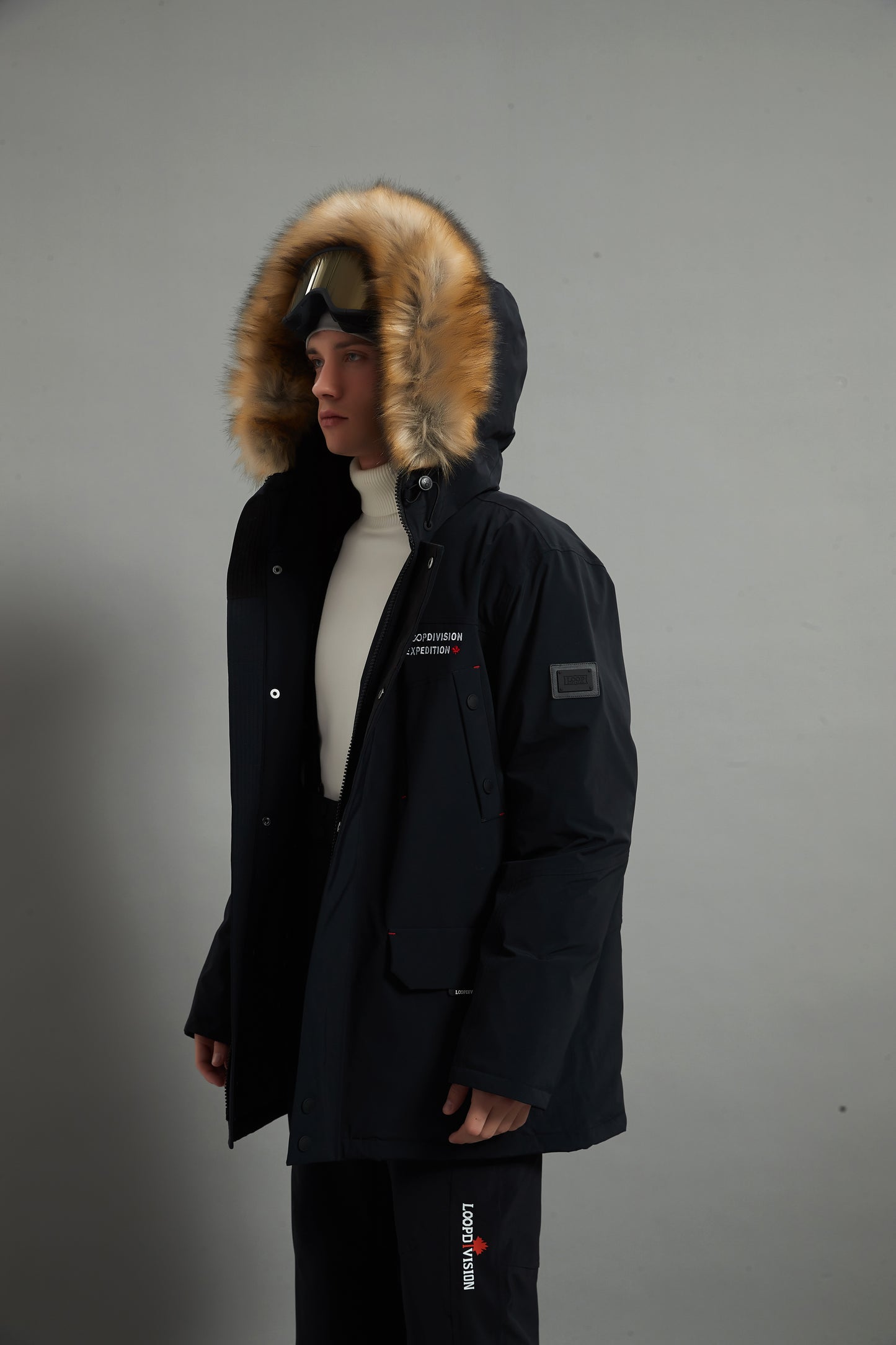 Landon Skidual Veste de ski isolée 3L Dermizax 20K marron pour homme