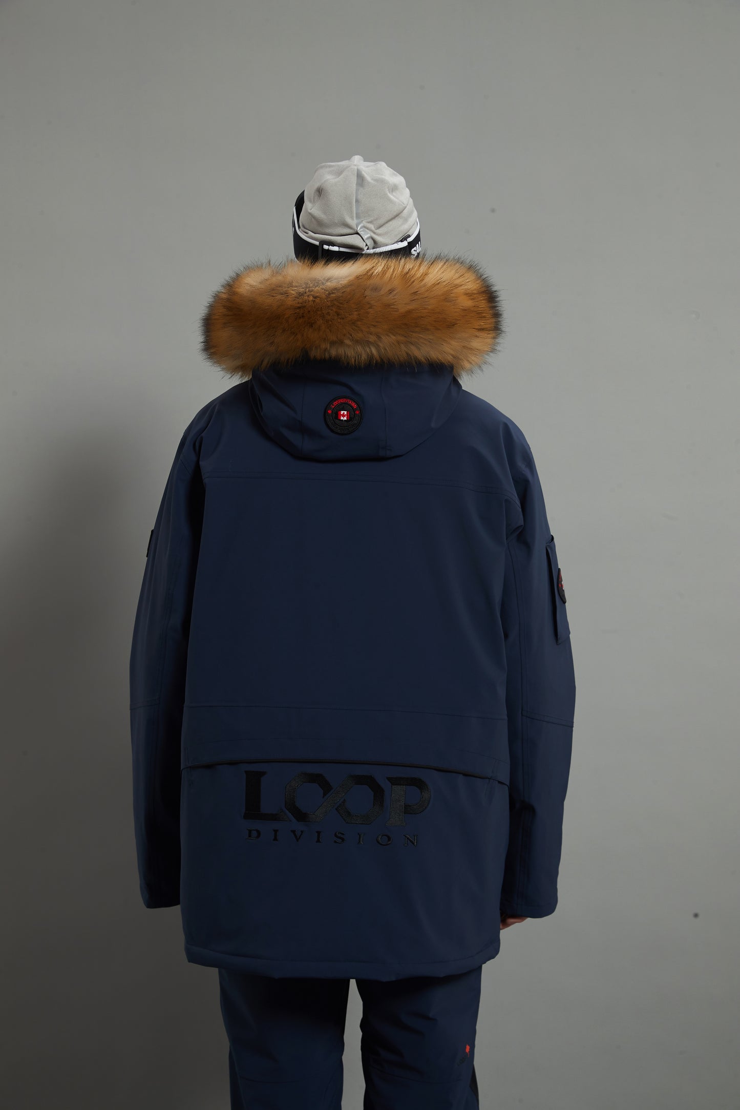 Alexander Skidual Men Ski Parka Insulated Dermizax 20K Glazed Blue